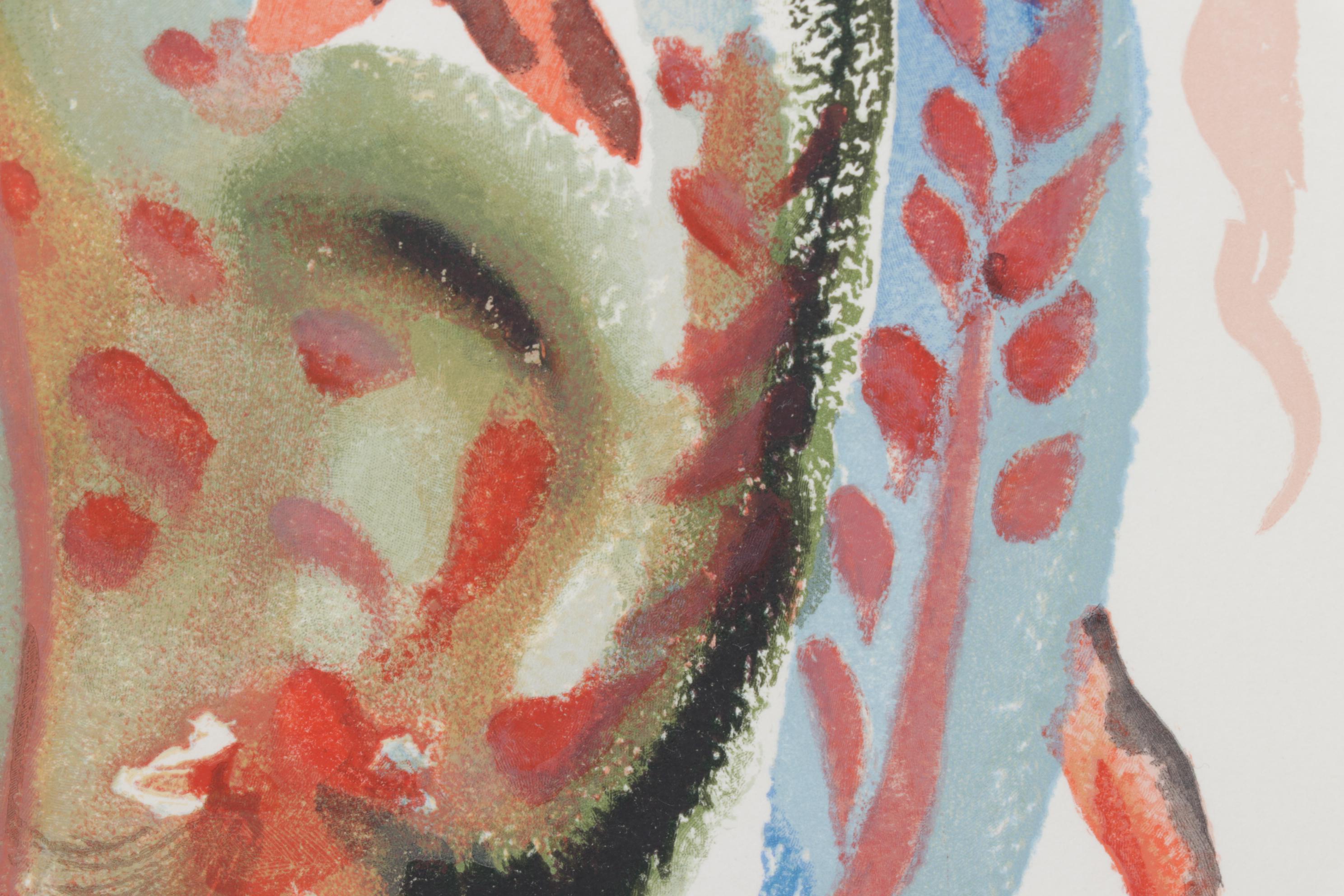 Salvador Dalí Wood Engraving "La Gourmandise"