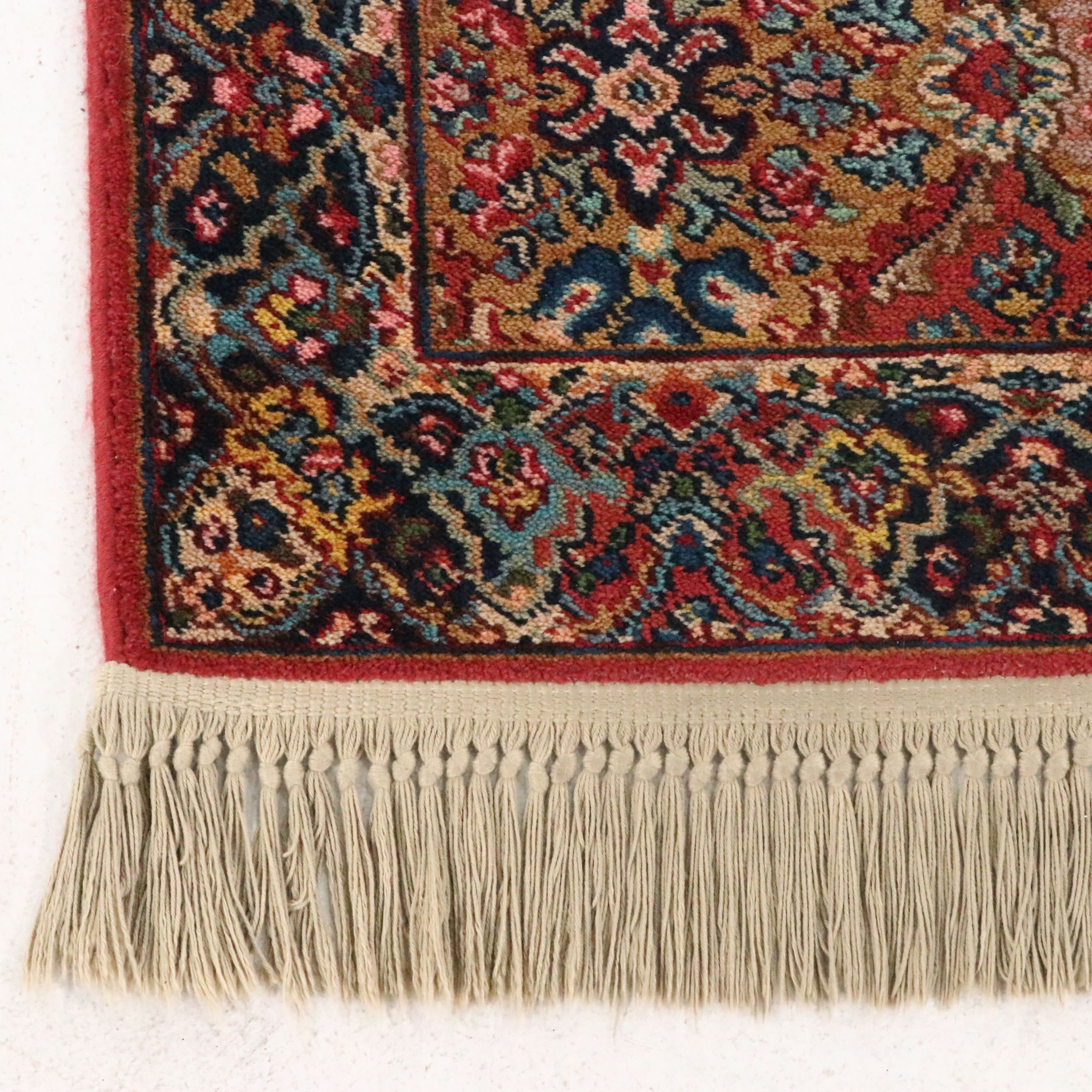 2'7 x 9'4 Machine Made Karastan "Kirman" Carpet Runner