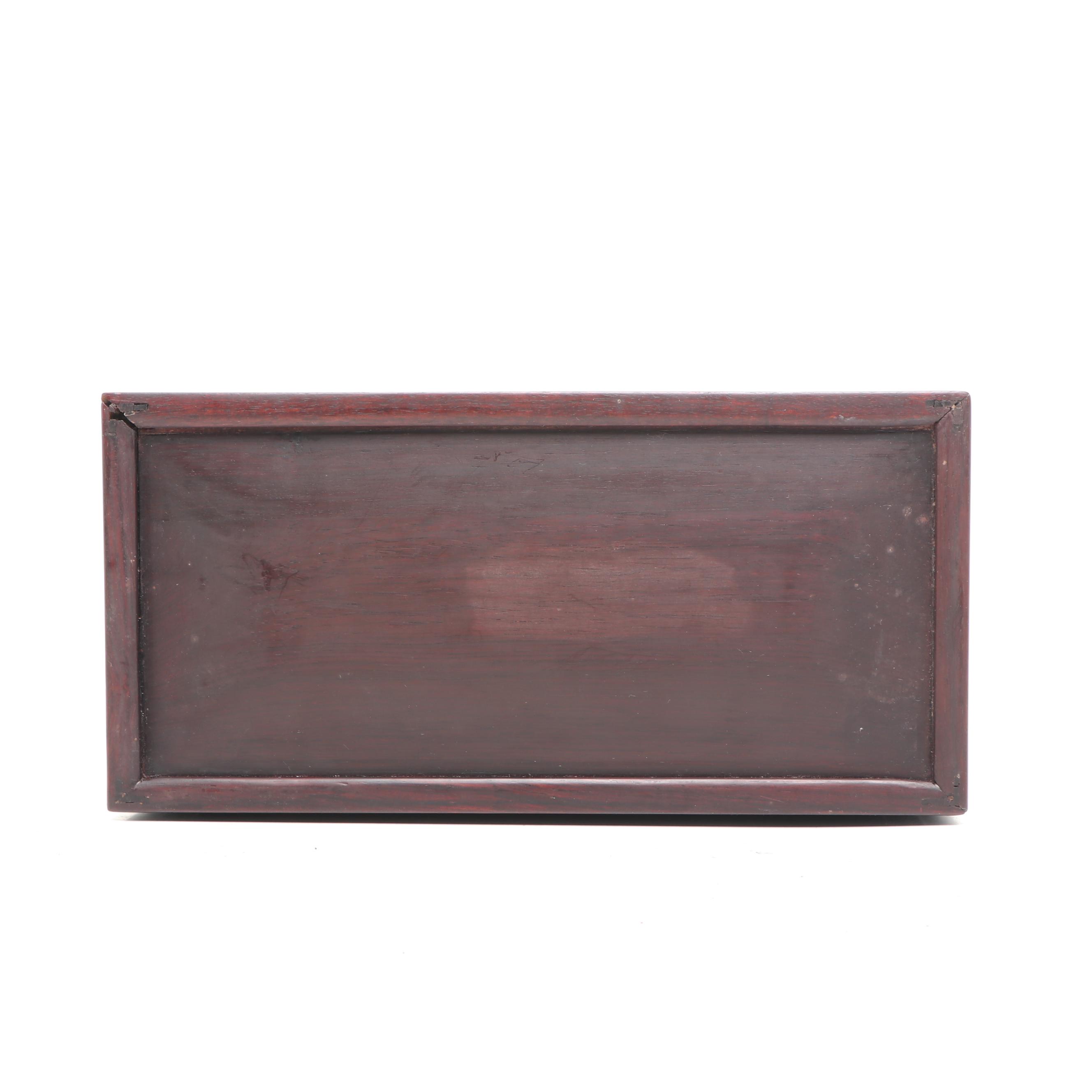 Chinoiserie Carved Wood Cabinet, Mid to Late 20th Century