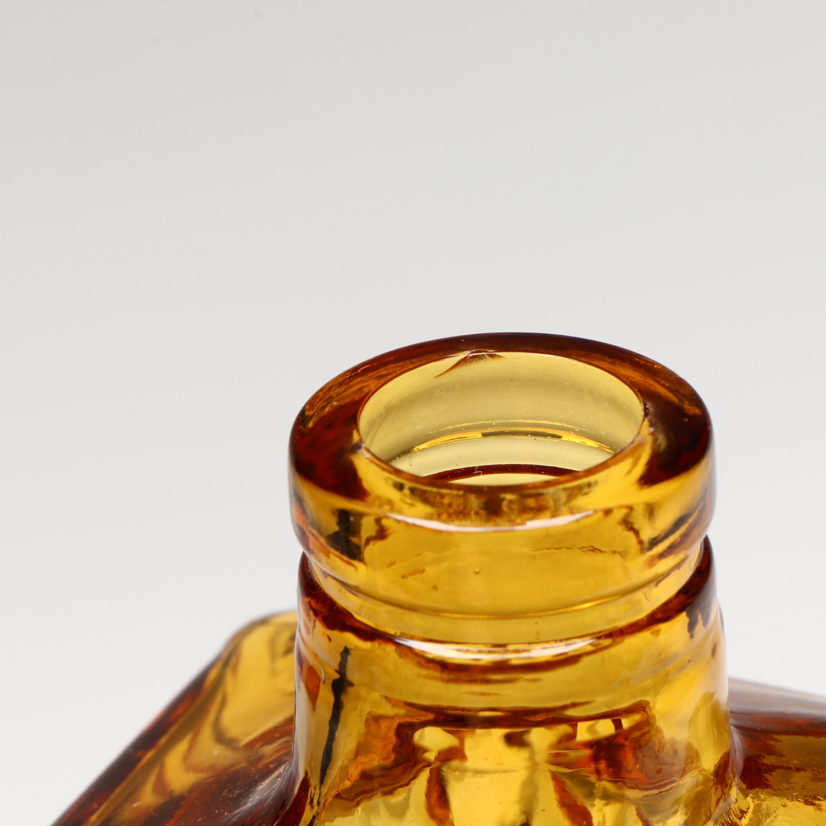 Novelty Fire Truck Musical Decanter and Glass Set