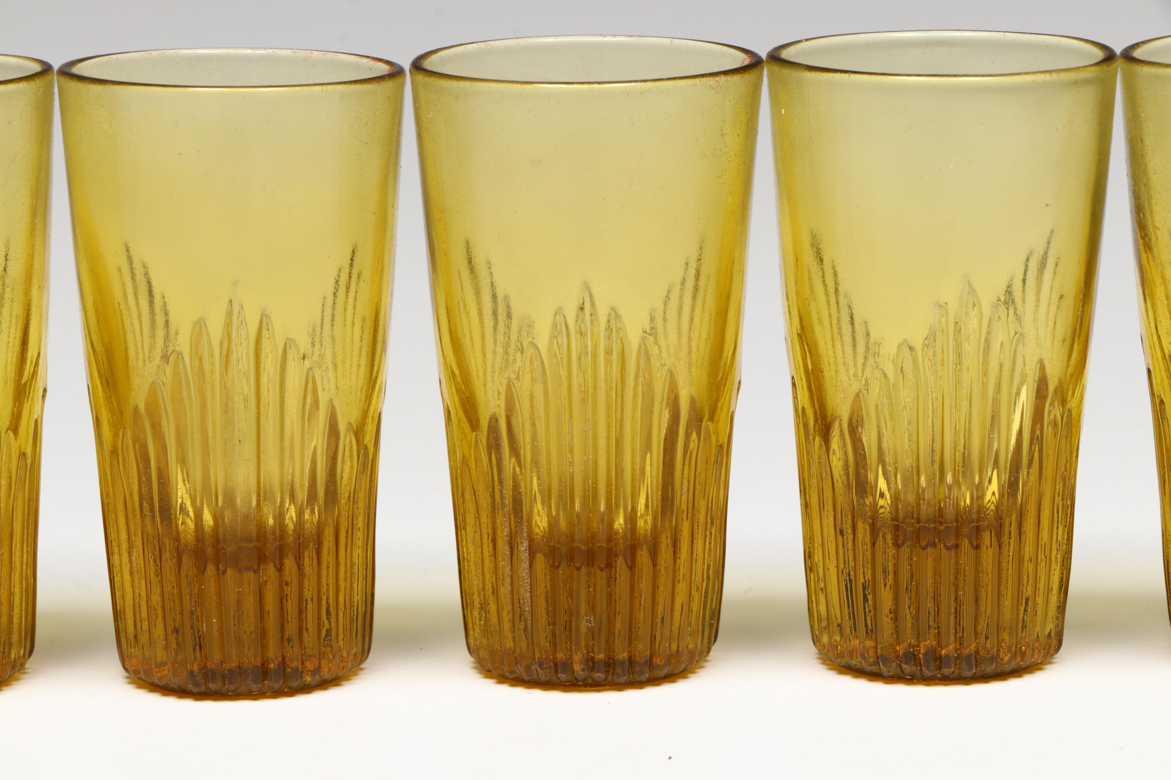 Novelty Fire Truck Musical Decanter and Glass Set