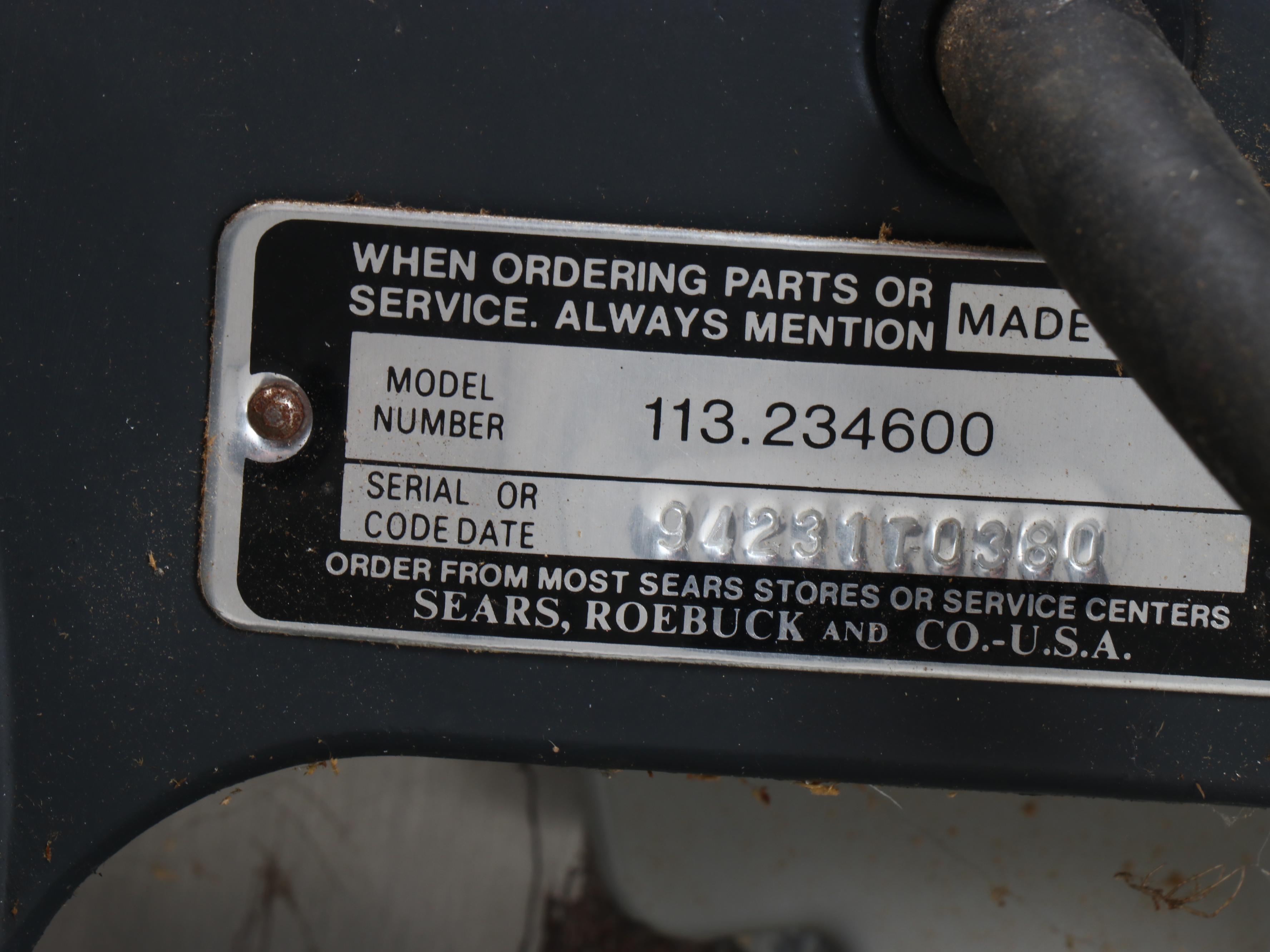 Craftsman 3HP 10" Compound Miter Saw with Spare Blade