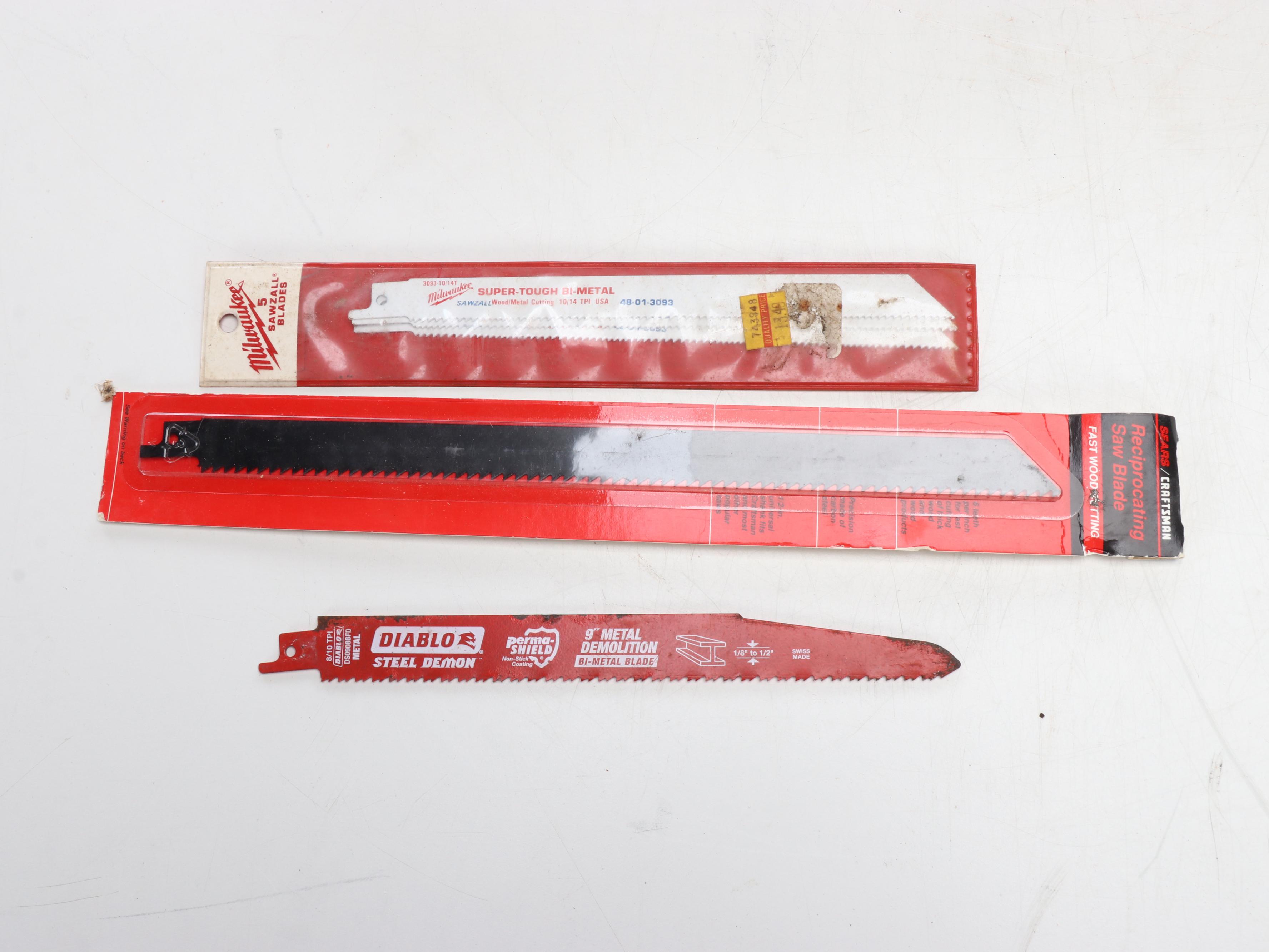 Craftsman Electronic Reciprocating Saw and Porter-Cable Hammer Drill