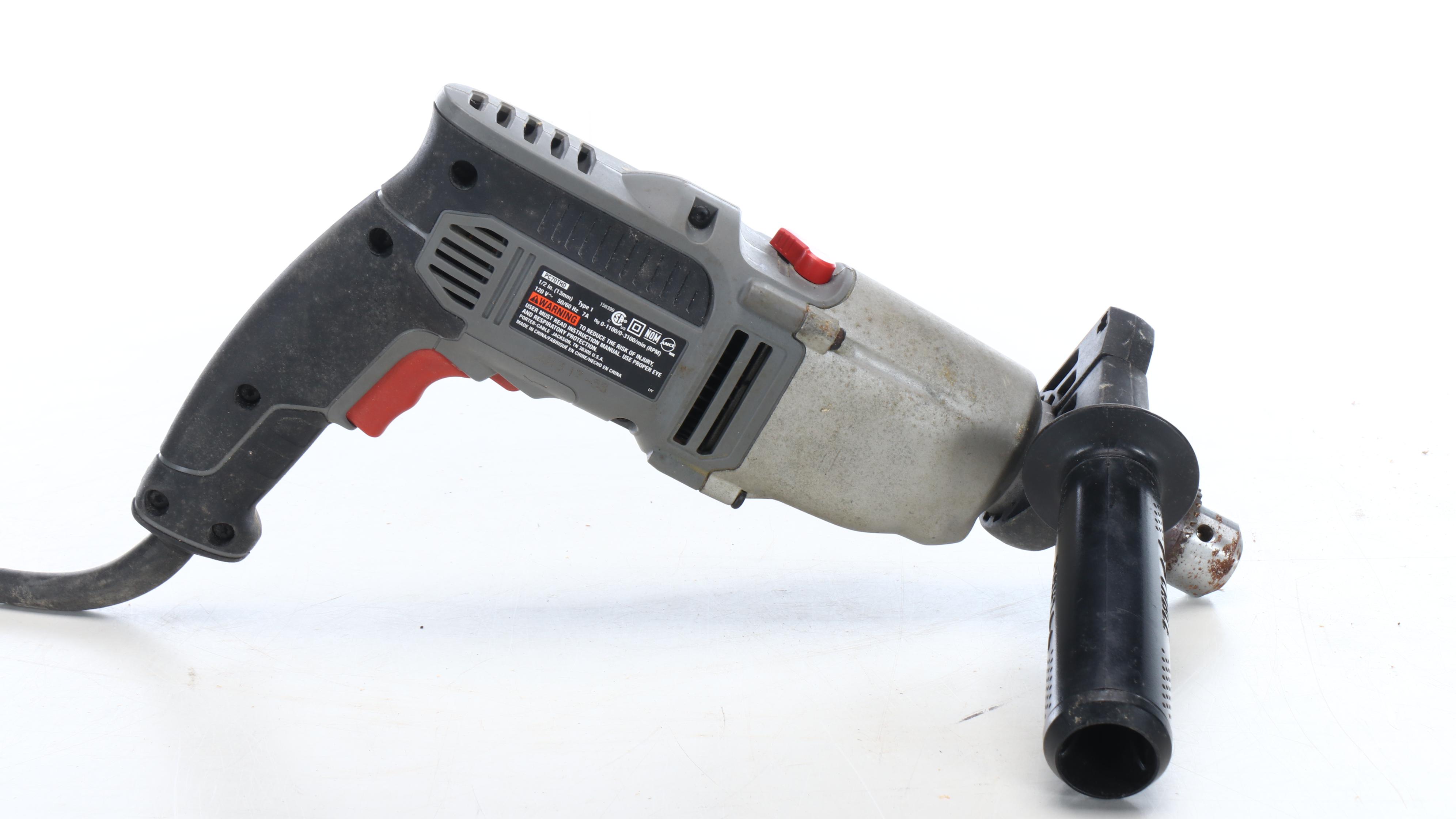 Craftsman Electronic Reciprocating Saw and Porter-Cable Hammer Drill