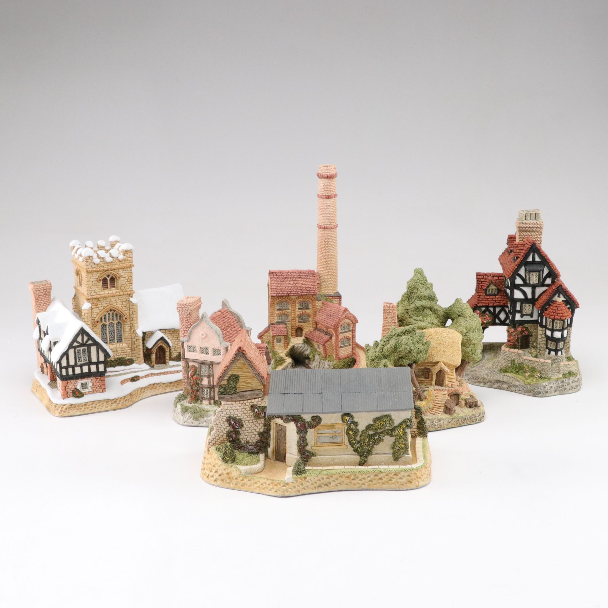 David Winter "The Coal Shed" and More Village Cottages