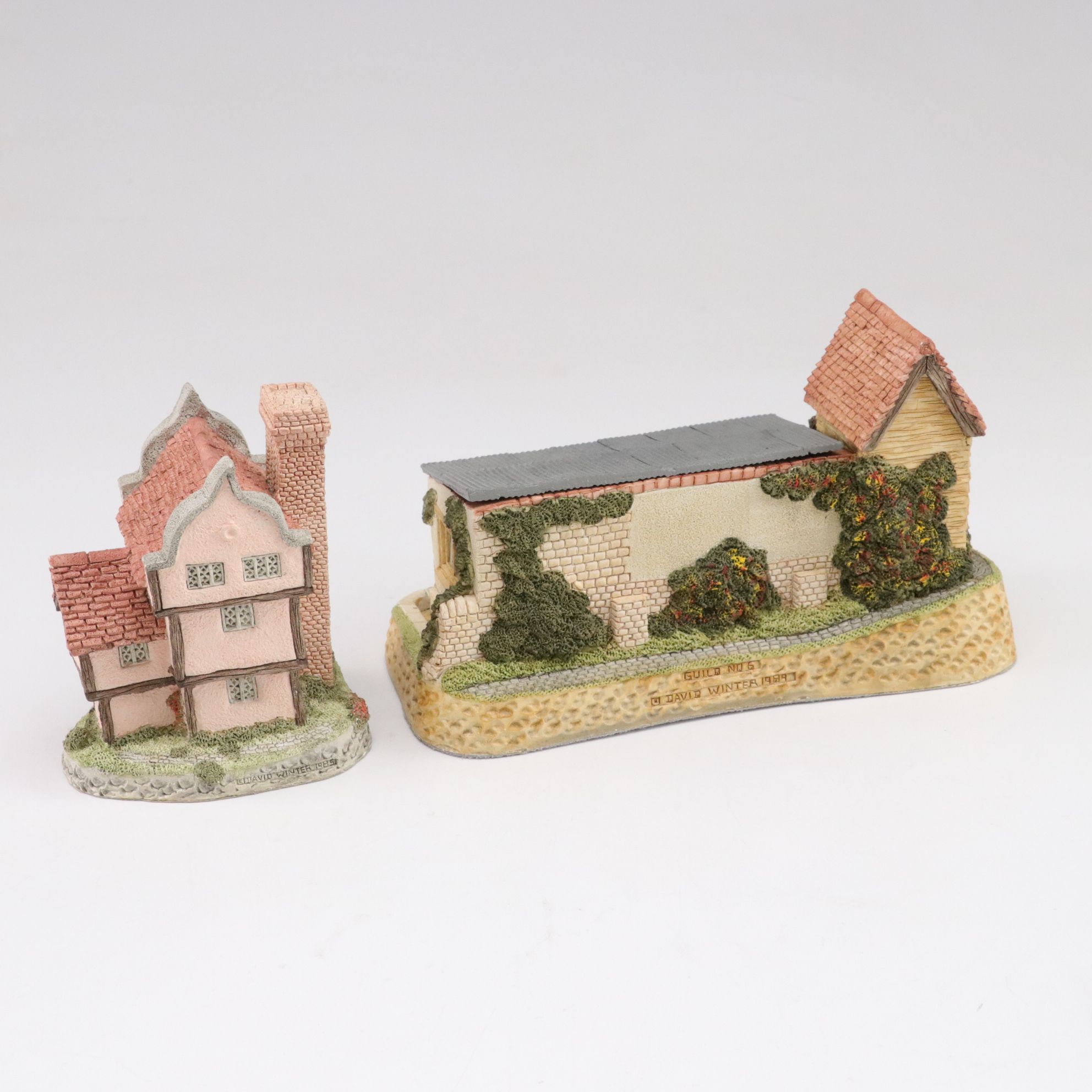 David Winter "The Coal Shed" and More Village Cottages