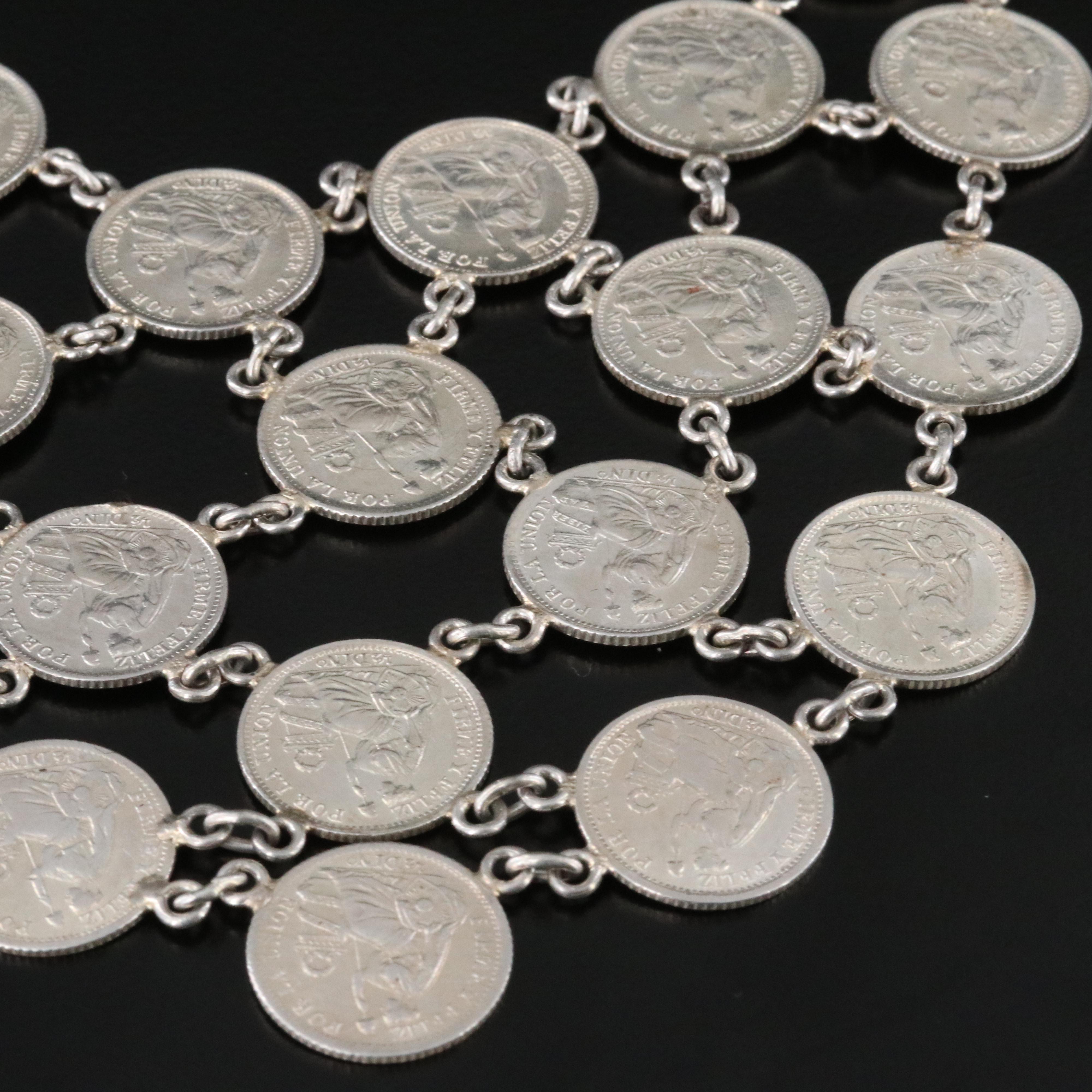 Sterling Coin Necklace
