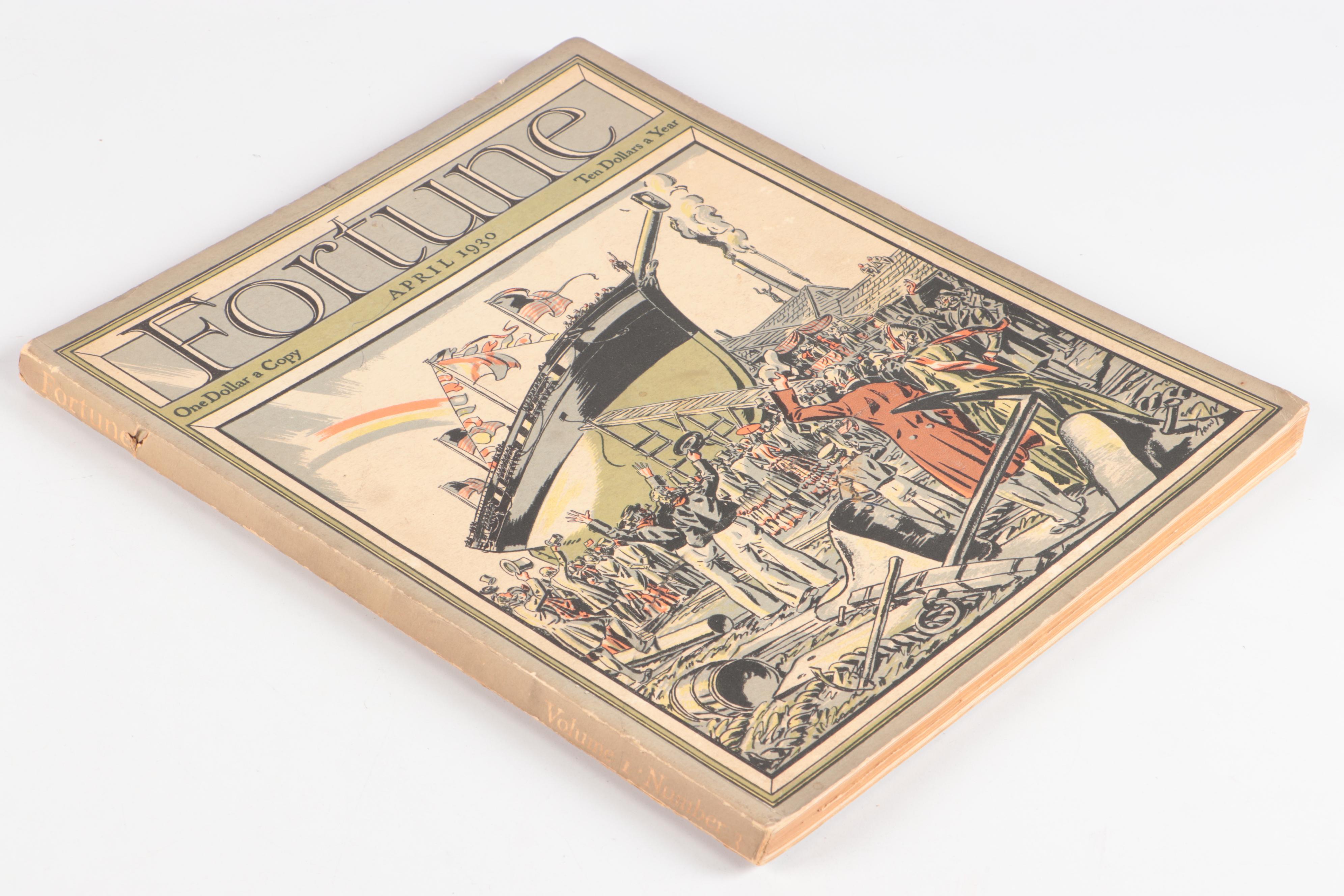 Illustrated "Fortune" Magazine Issues, 1930