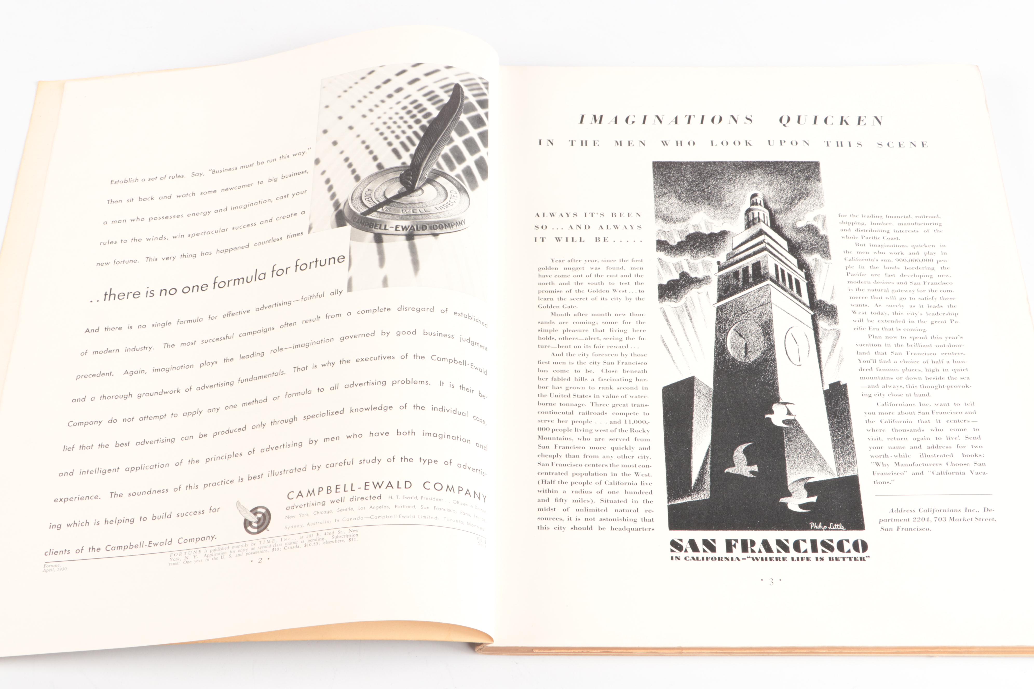 Illustrated "Fortune" Magazine Issues, 1930