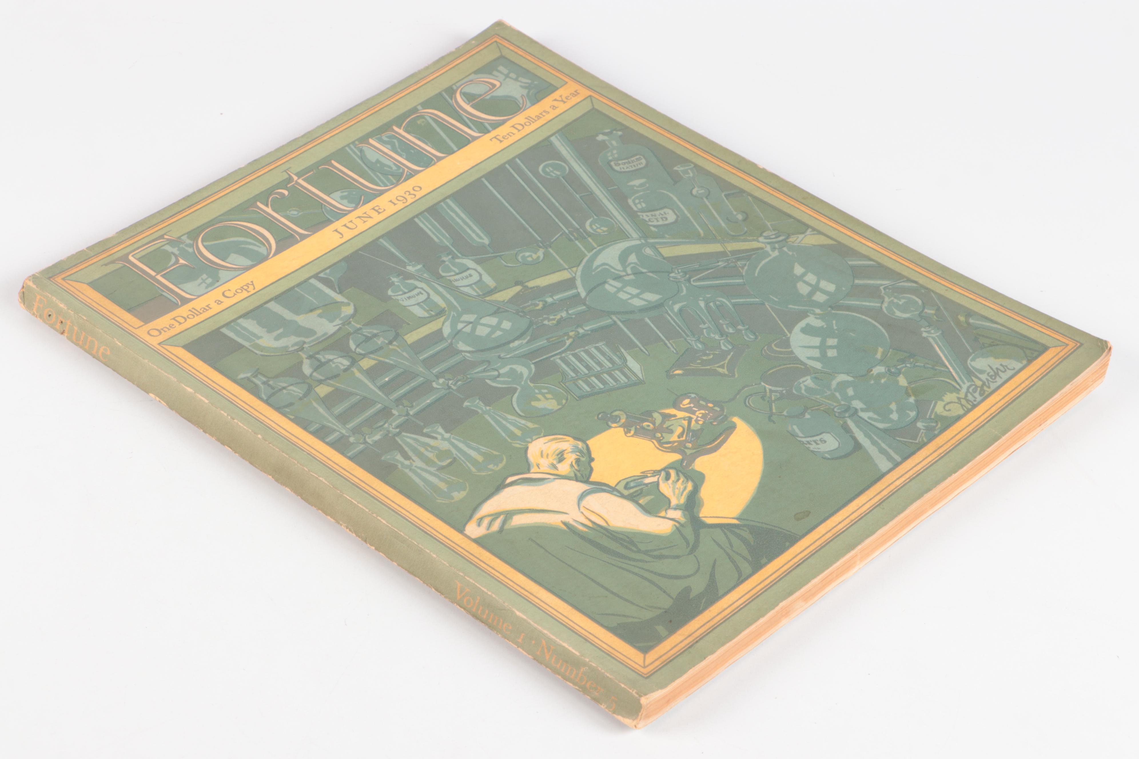 Illustrated "Fortune" Magazine Issues, 1930