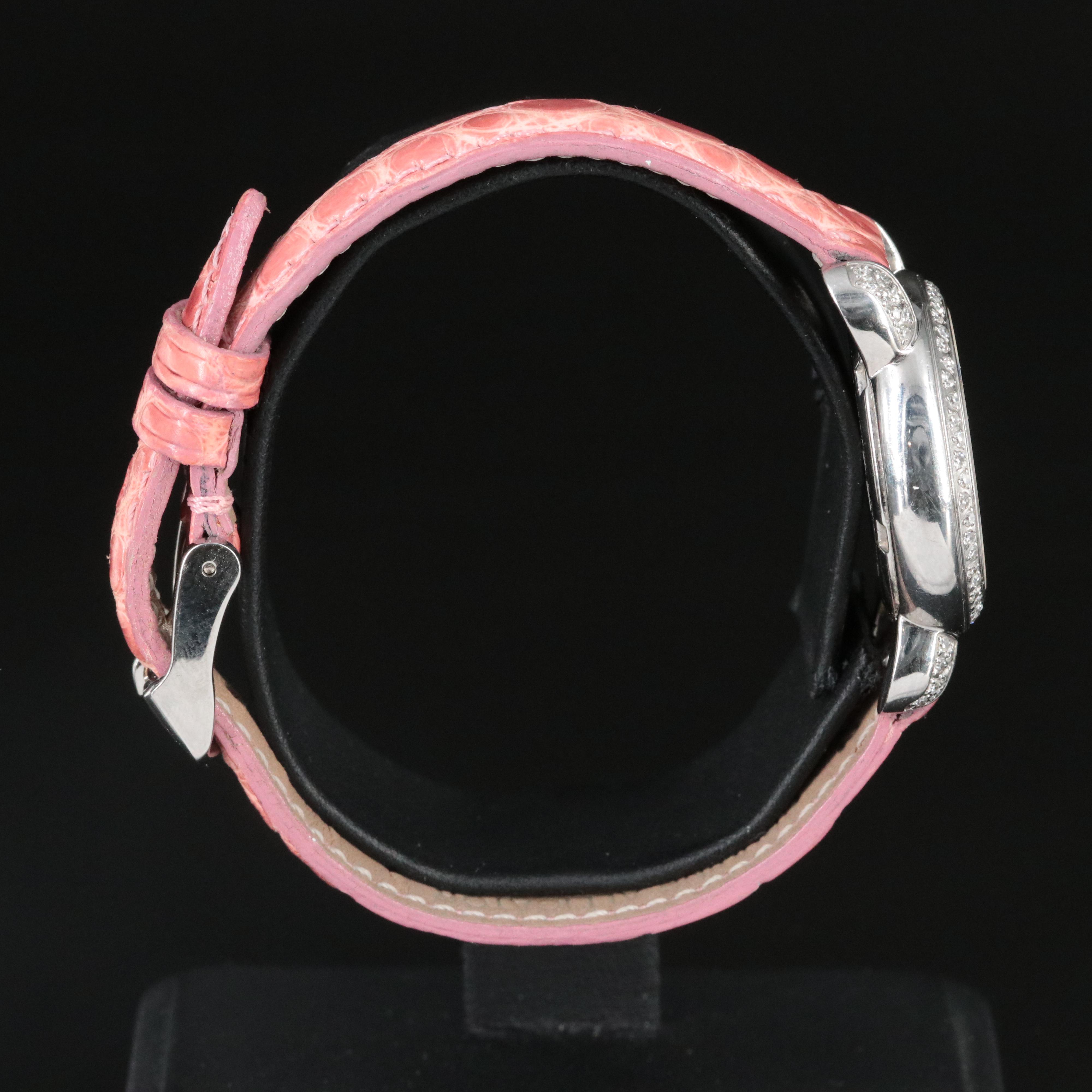 Michele Petite CSX Diamond Watch