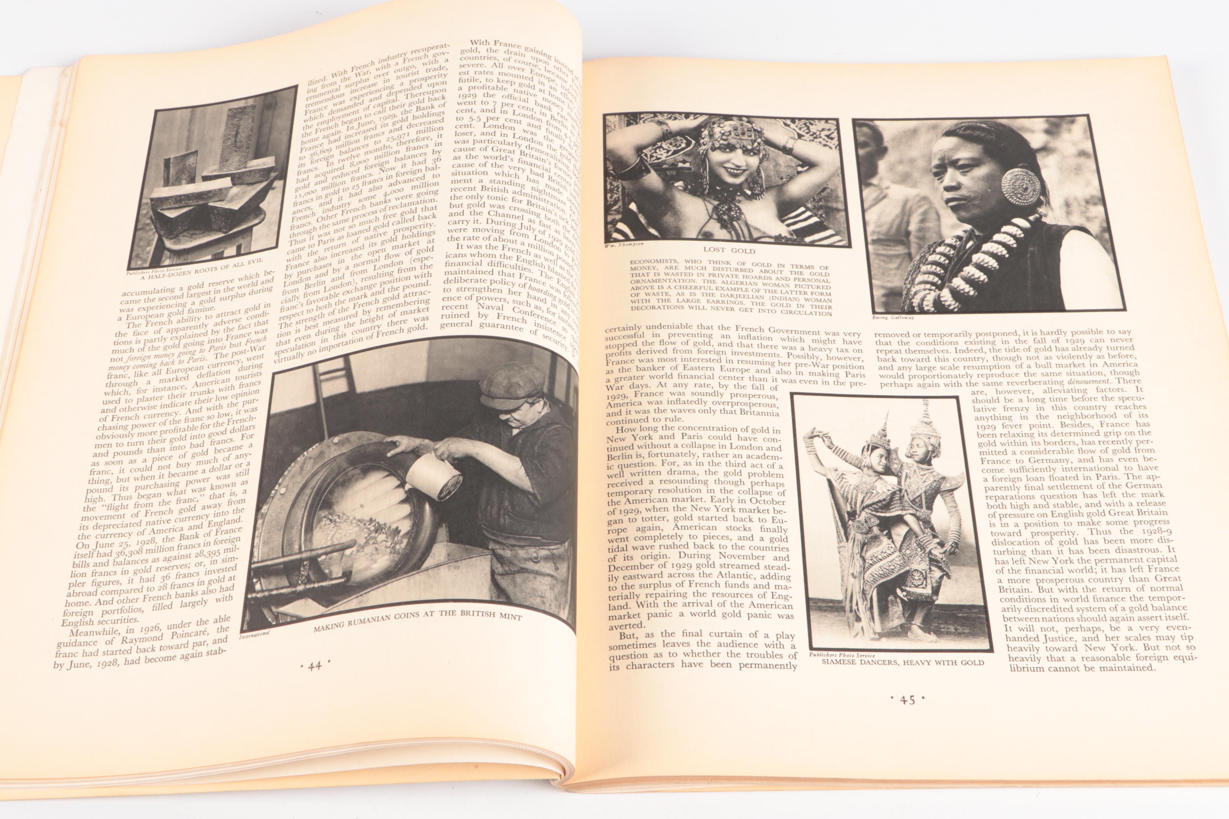 Illustrated "Fortune" Magazine Issues, 1930