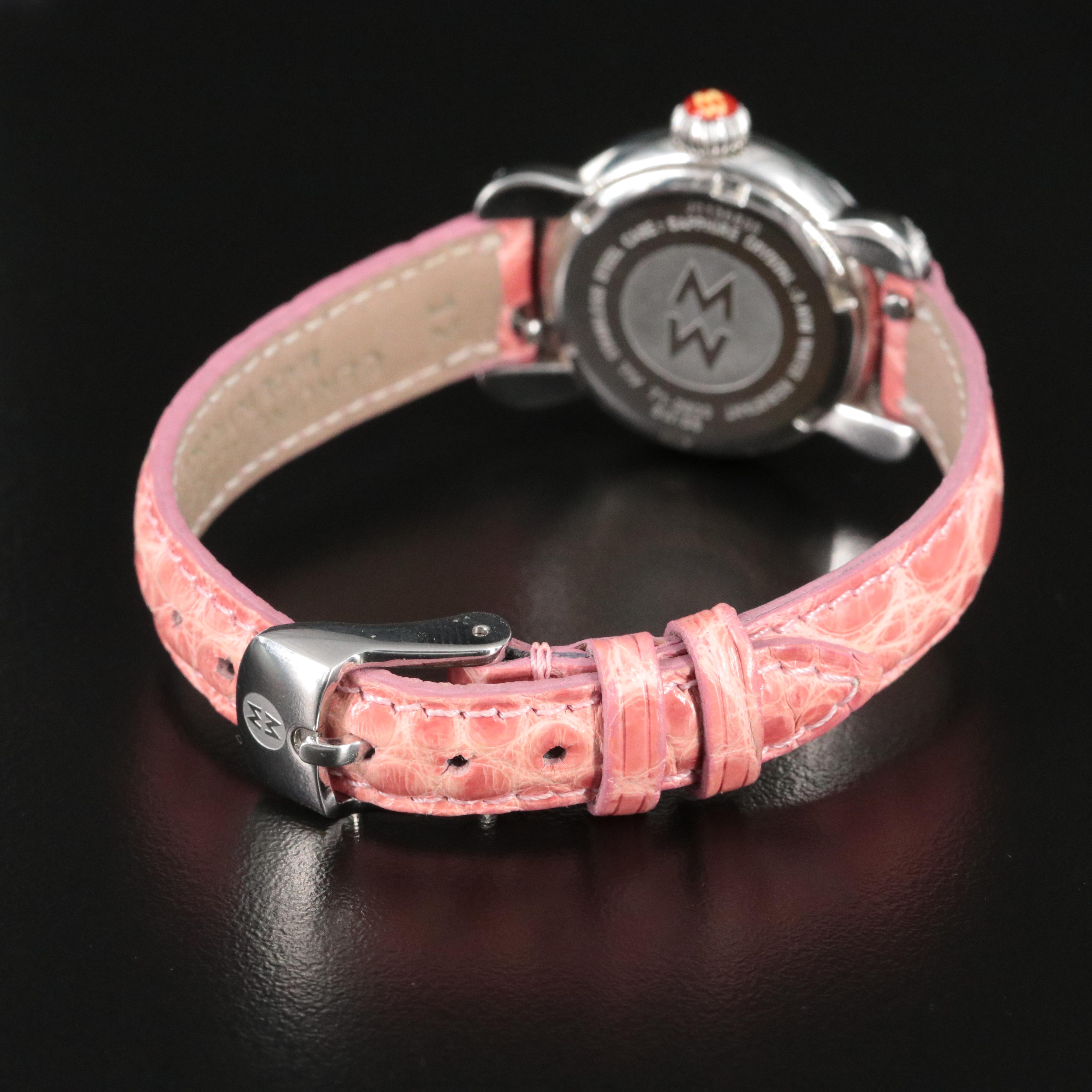 Michele Petite CSX Diamond Watch