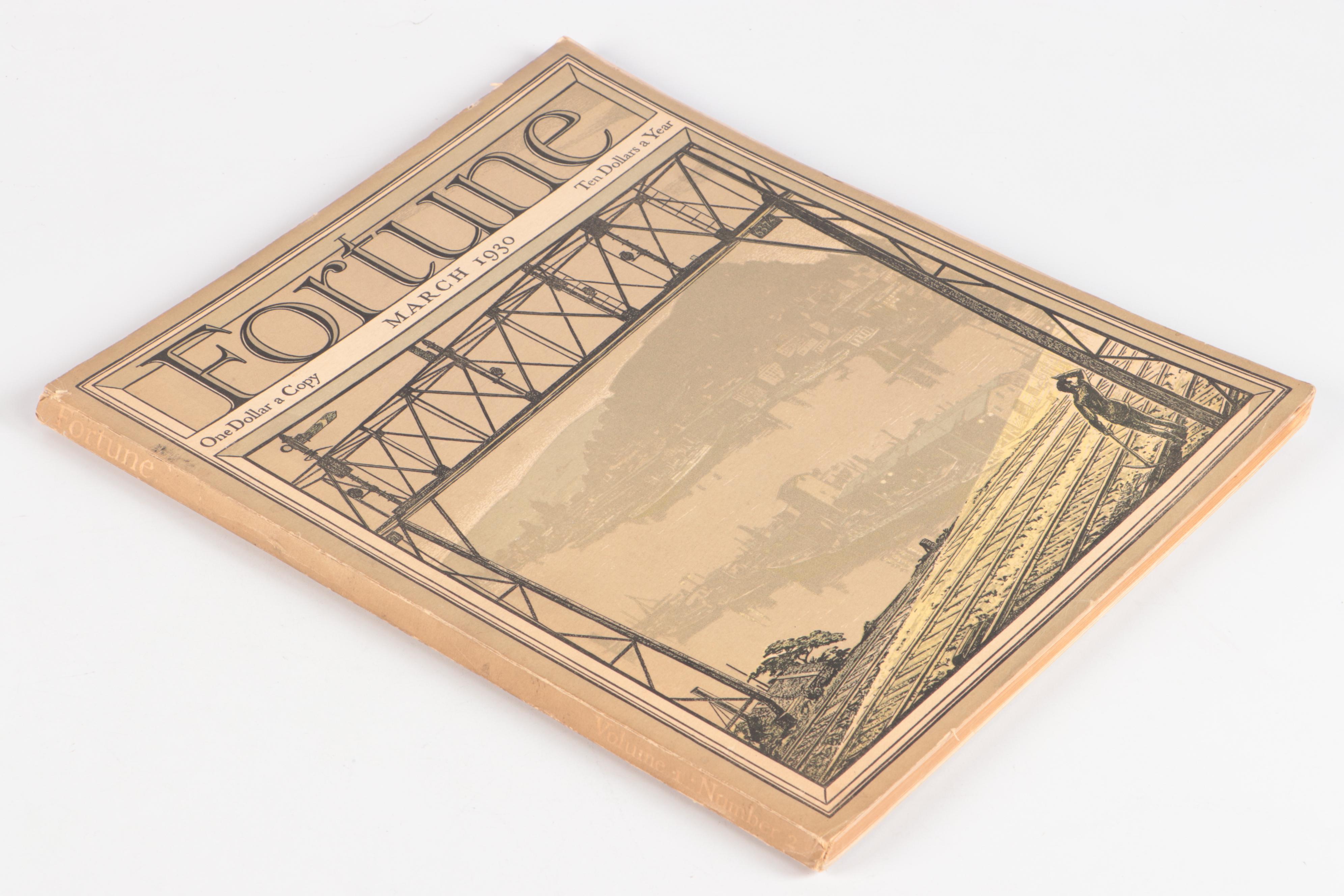 Illustrated "Fortune" Magazine Issues, 1930