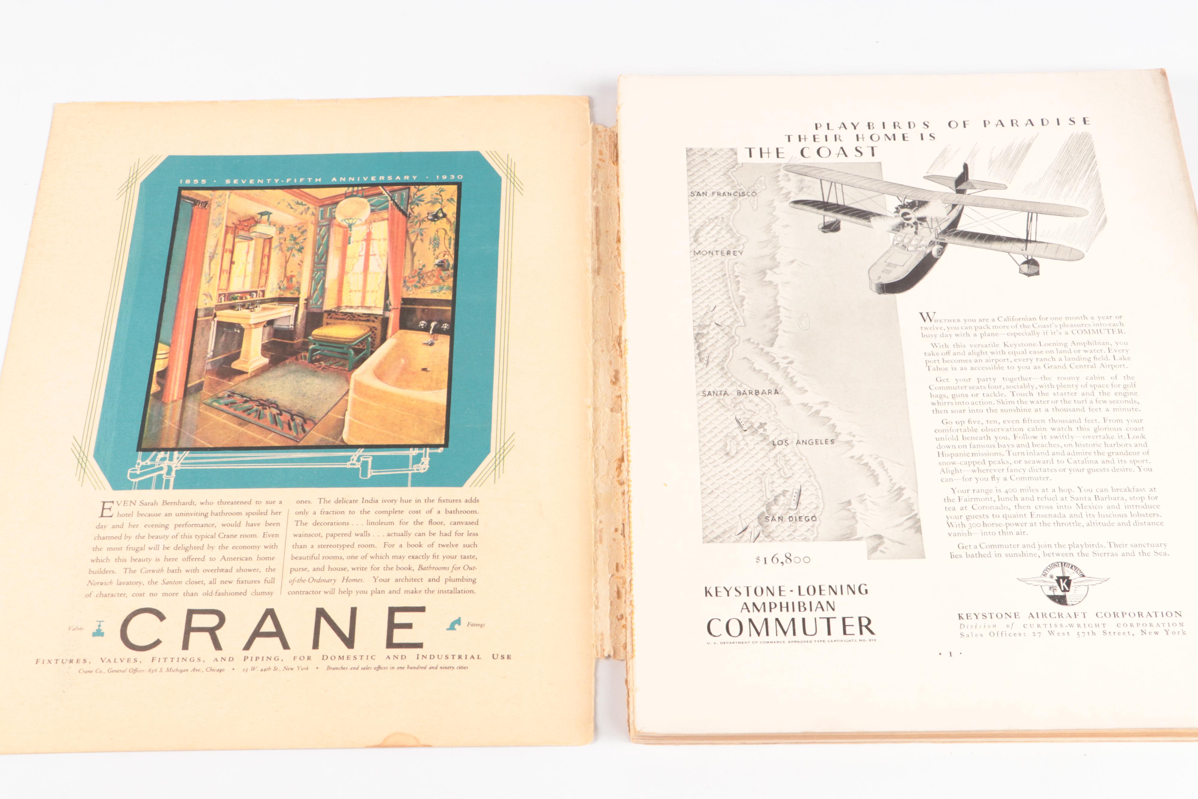 Illustrated "Fortune" Magazine Issues, 1930