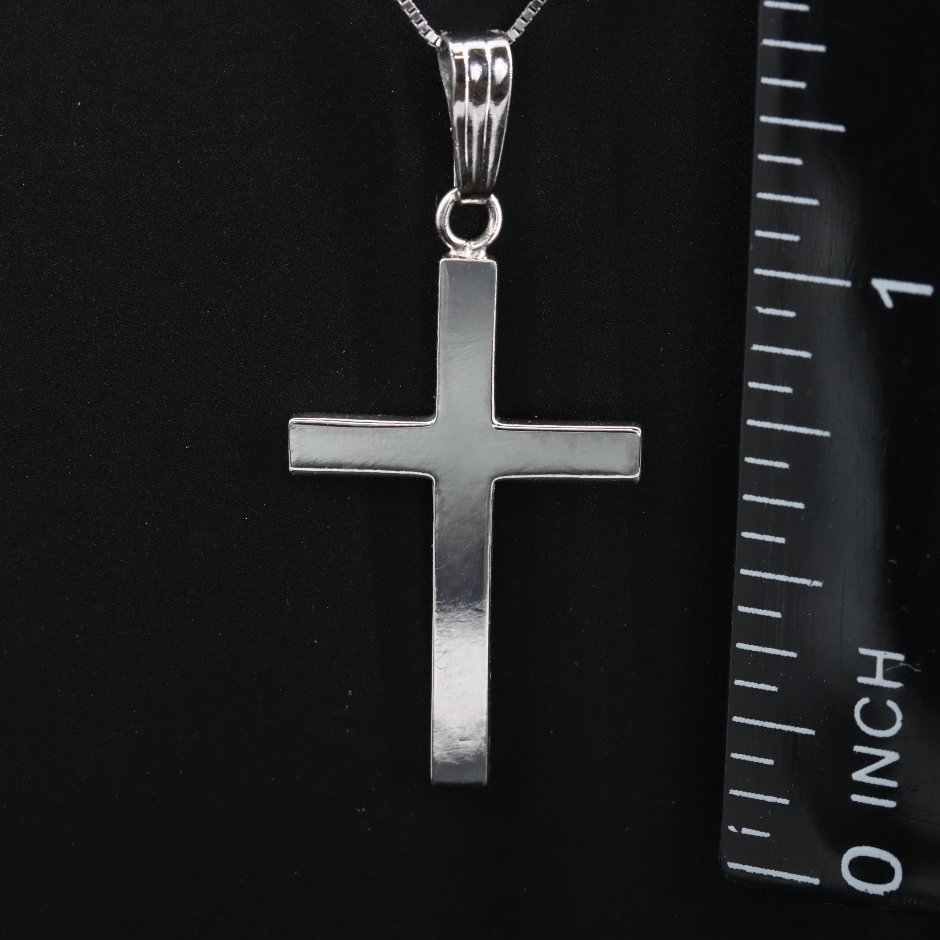 14K Cross Pendant Necklace
