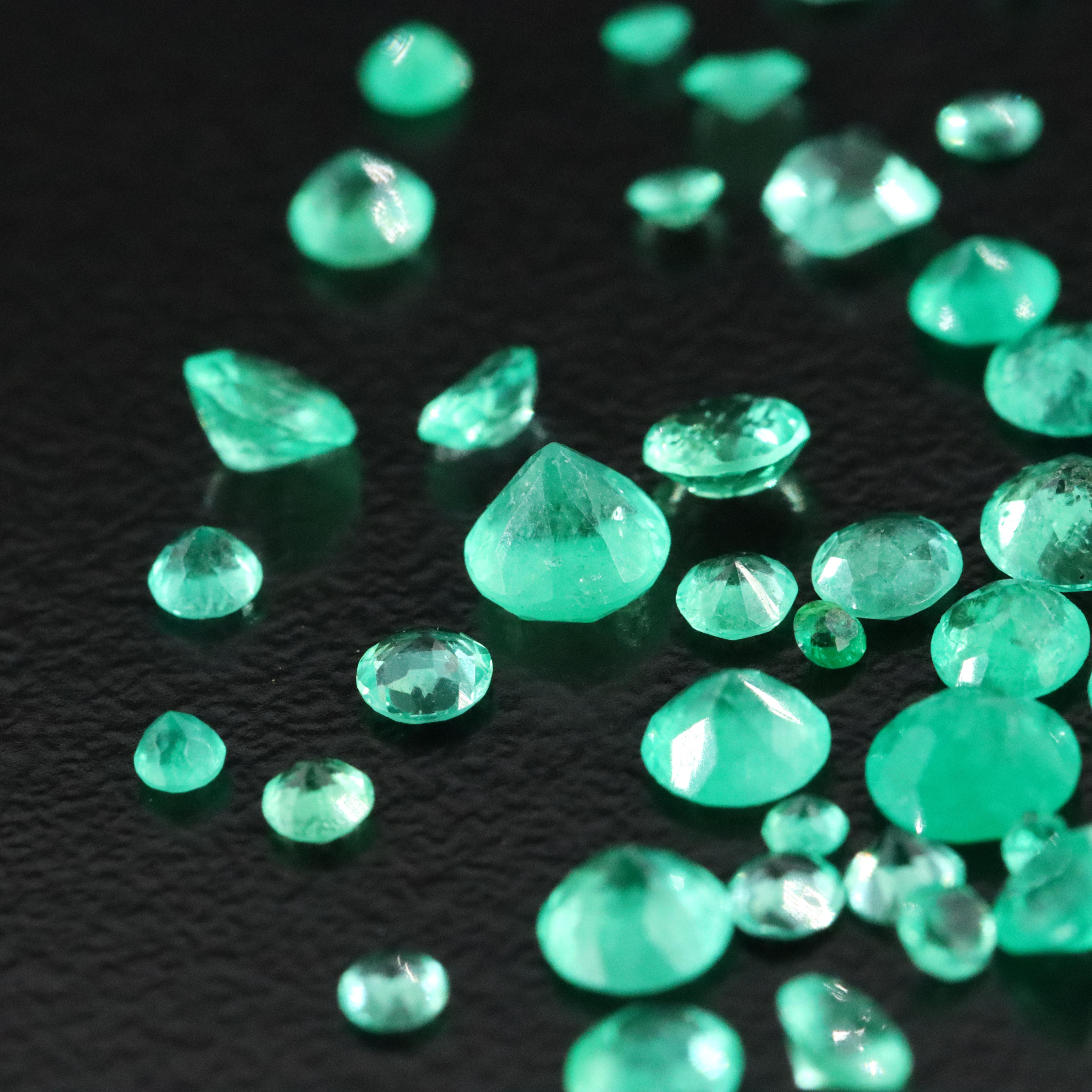 Loose 5.01 CTW Emeralds