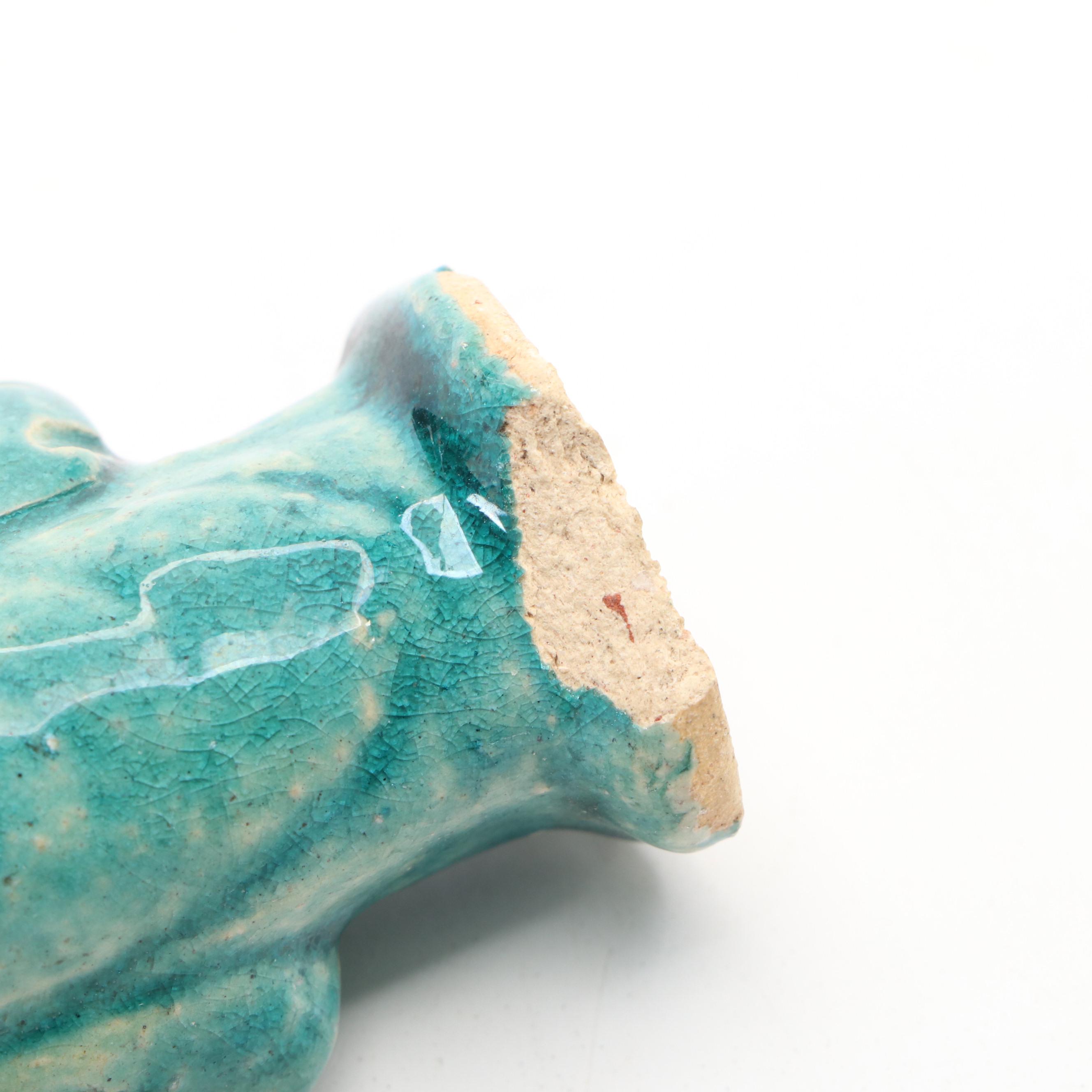 Chinese Shiwan-Ware Hand-Painted Figurines