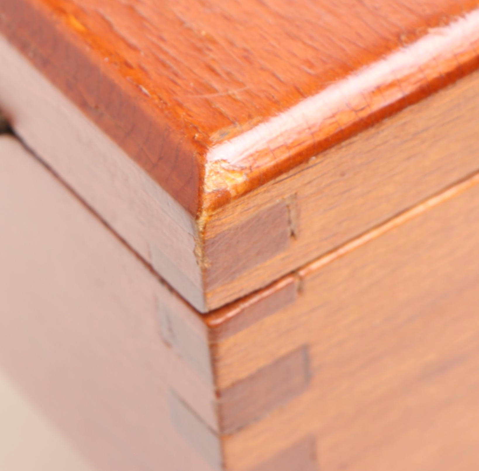 Vintage Wooden Accordian Sewing Box