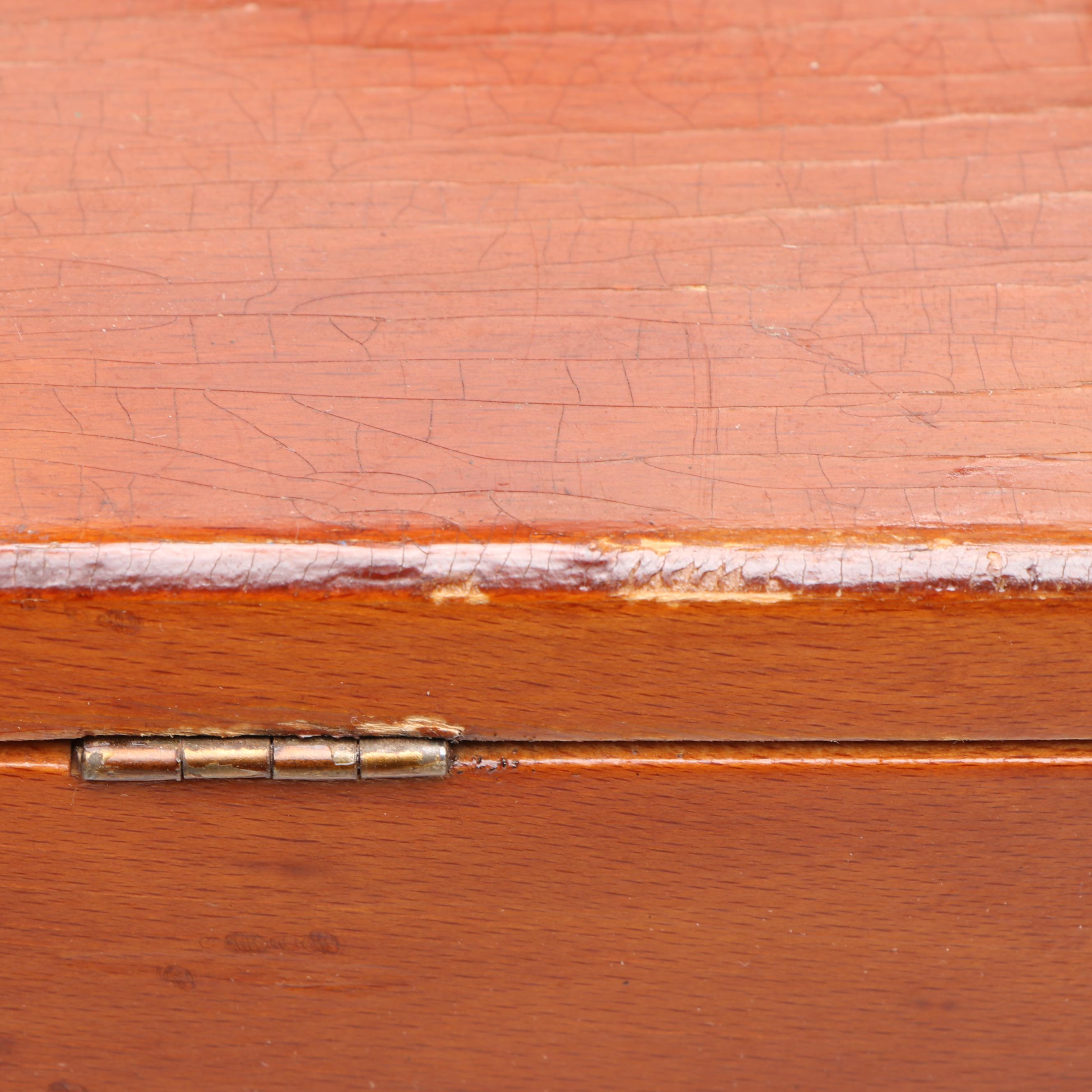 Vintage Wooden Accordian Sewing Box