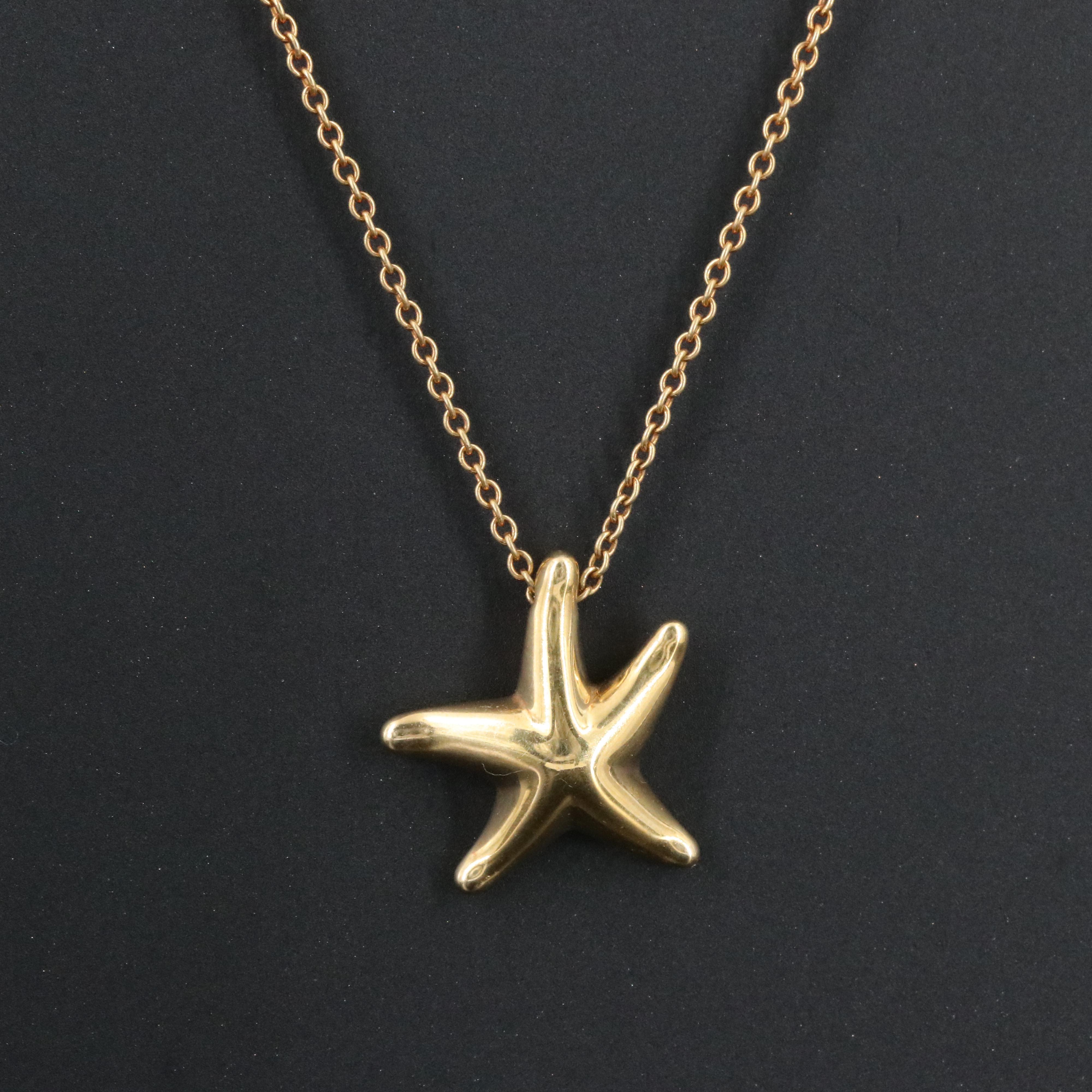 Elsa Peretti for Tiffany & Co. 18K Starfish Necklace