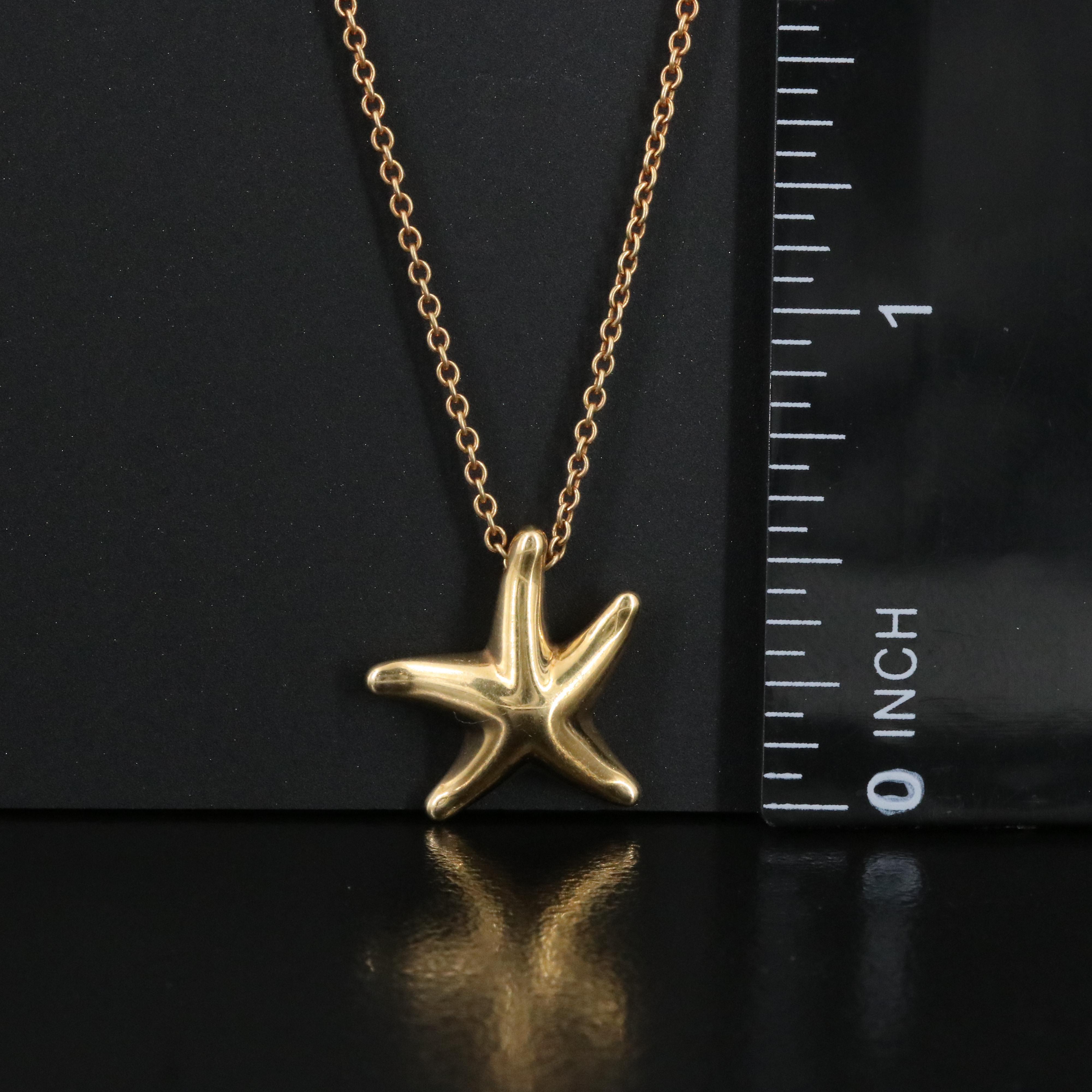 Elsa Peretti for Tiffany & Co. 18K Starfish Necklace