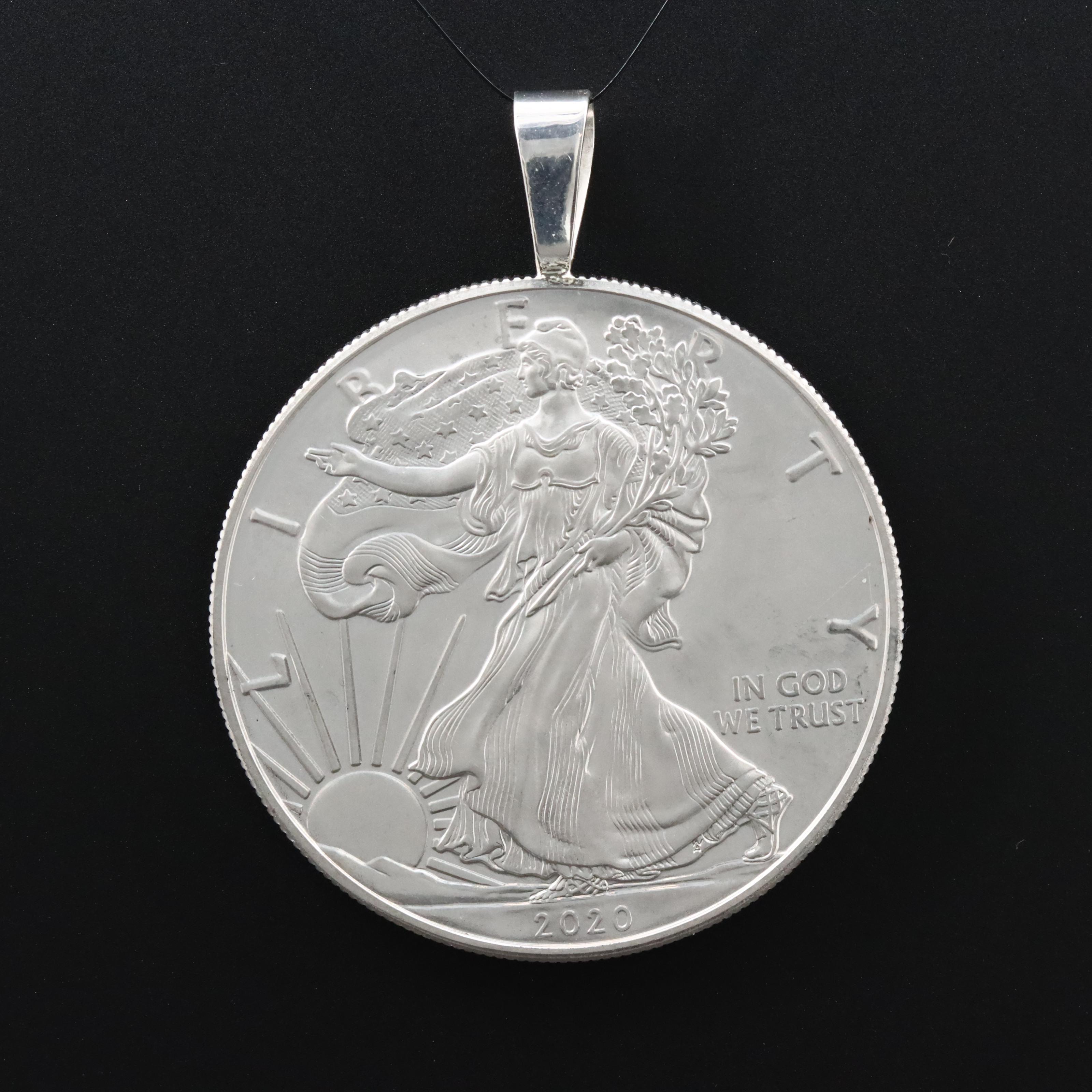 2020 American Silver Eagle Bullion Coin Pendant