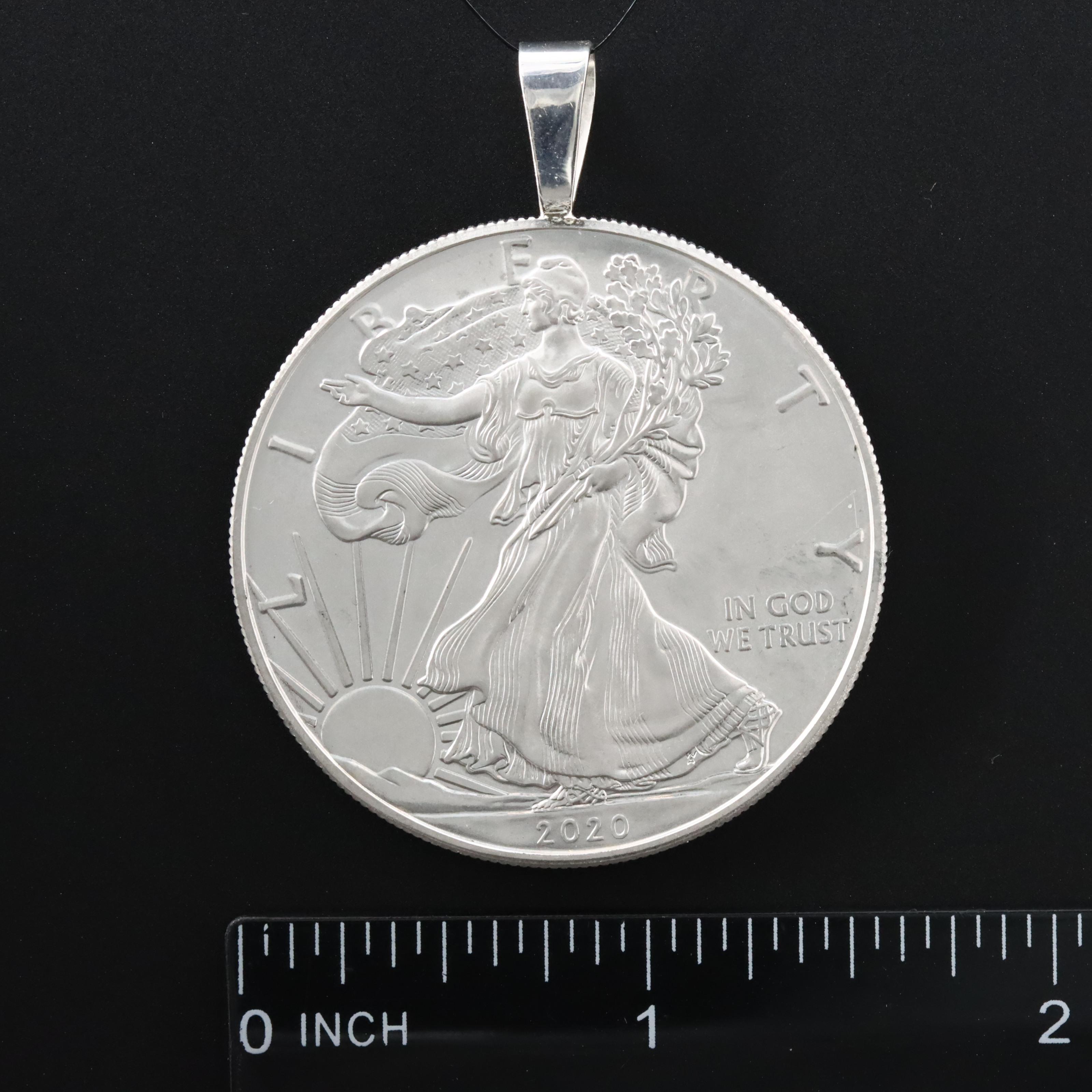 2020 American Silver Eagle Bullion Coin Pendant
