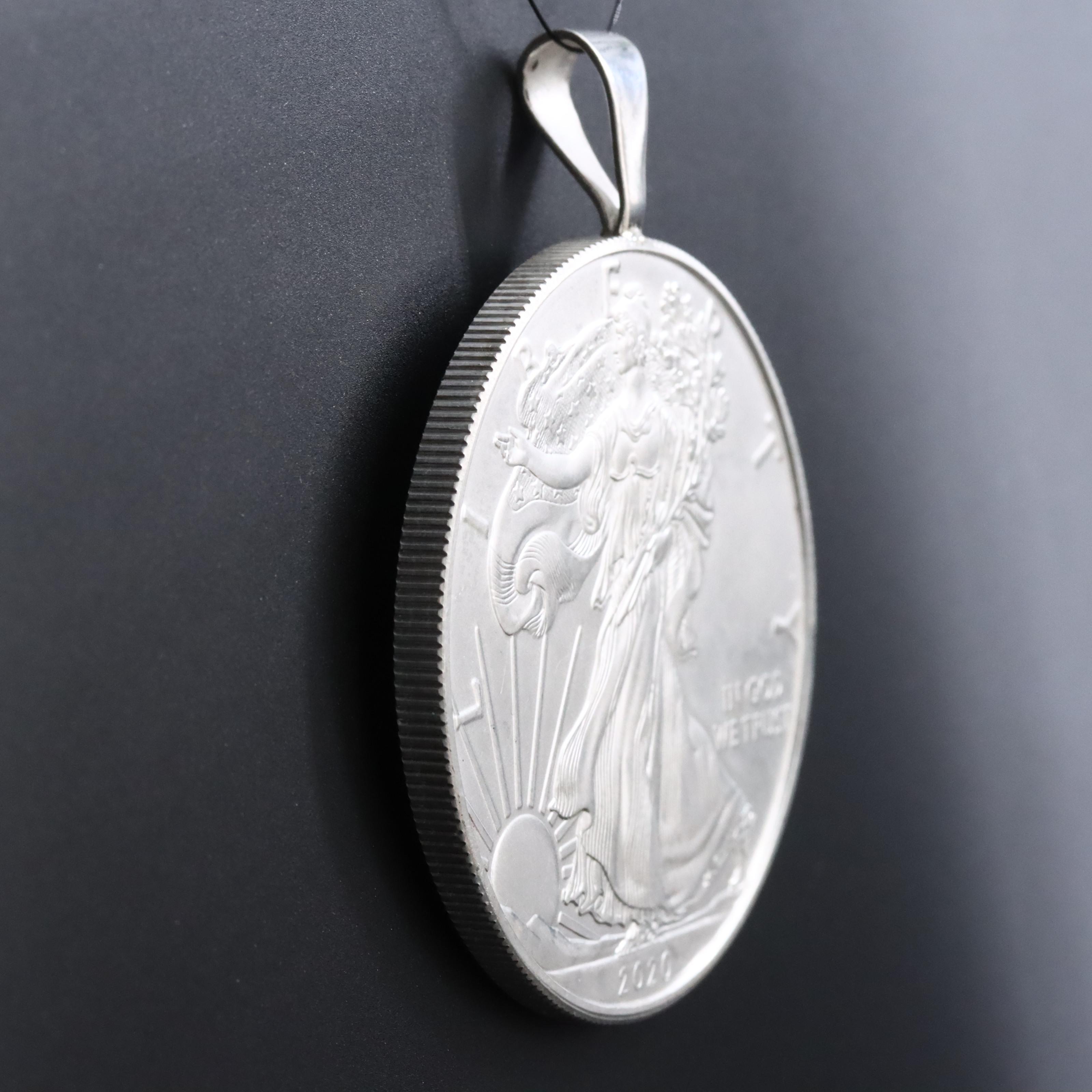 2020 American Silver Eagle Bullion Coin Pendant