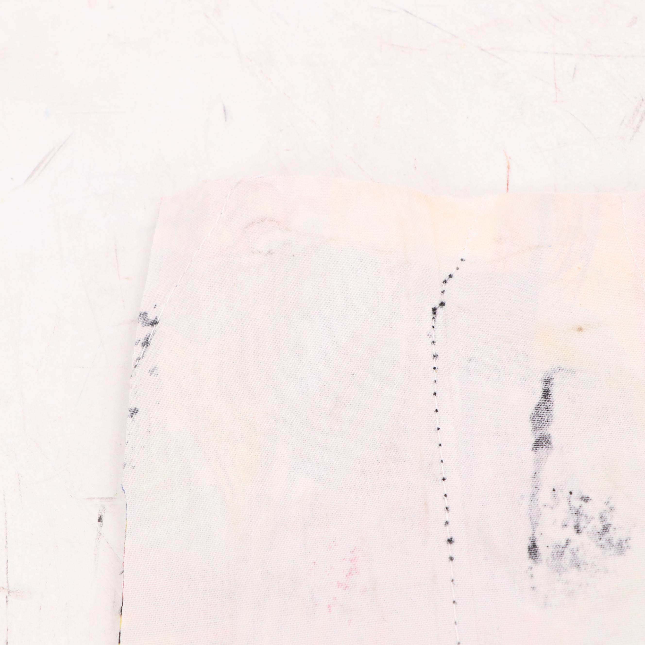 Abiola Idowu Stylized Figural Collage "Summer Festival II," 2023