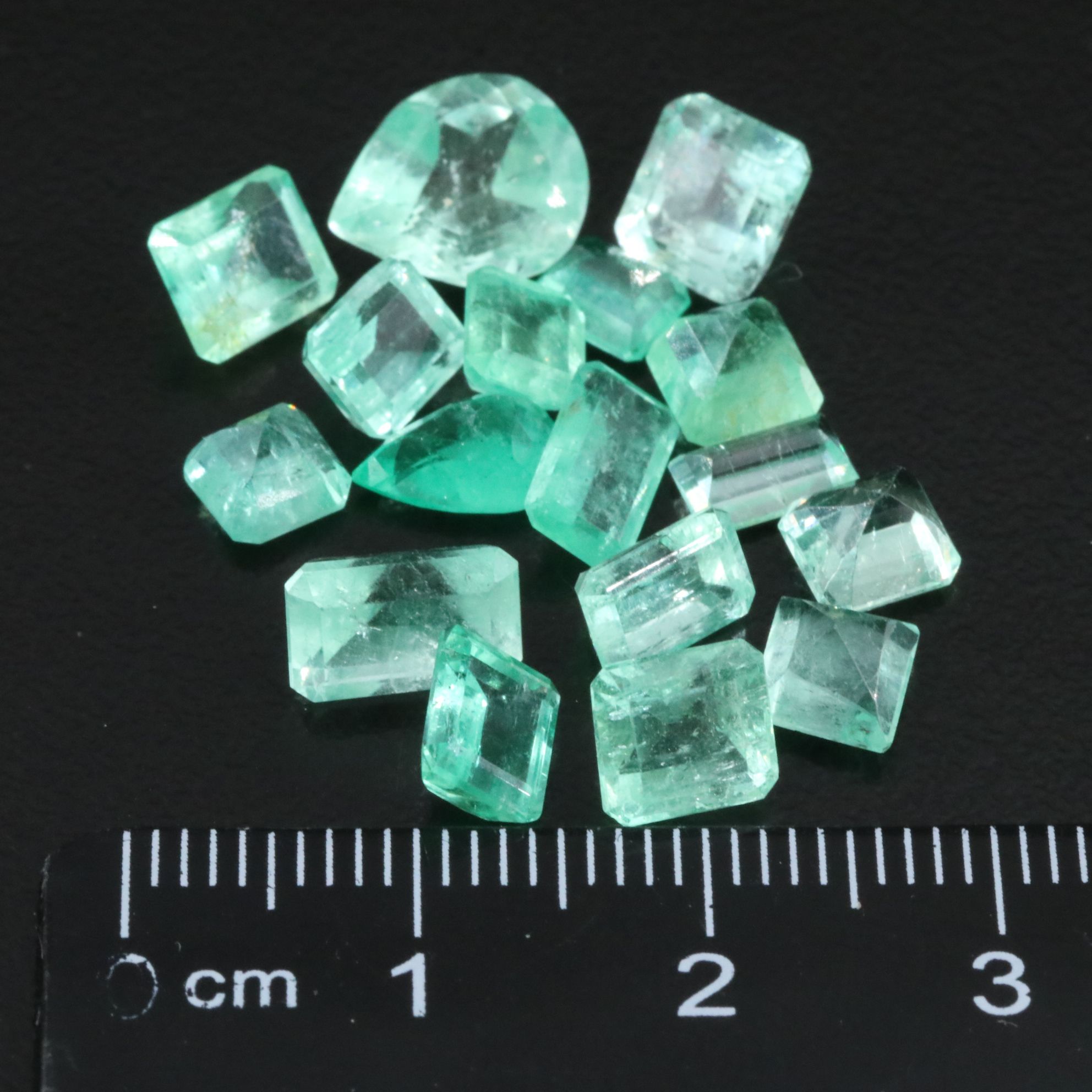 Loose 15.72 CTW Emeralds