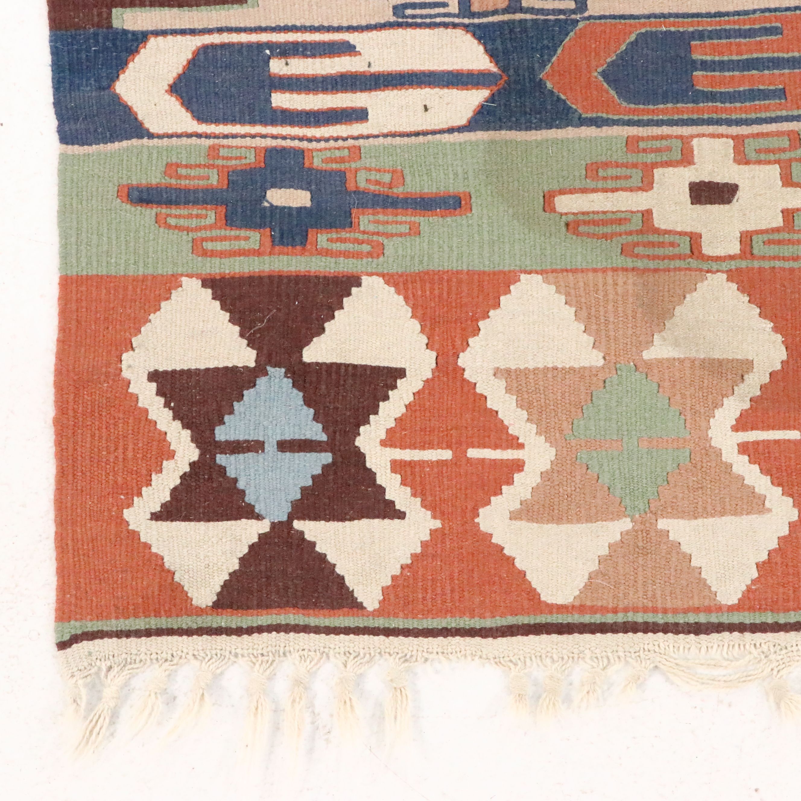 2'4 x 10' Handwoven Turkish Kilim Carpet Runner