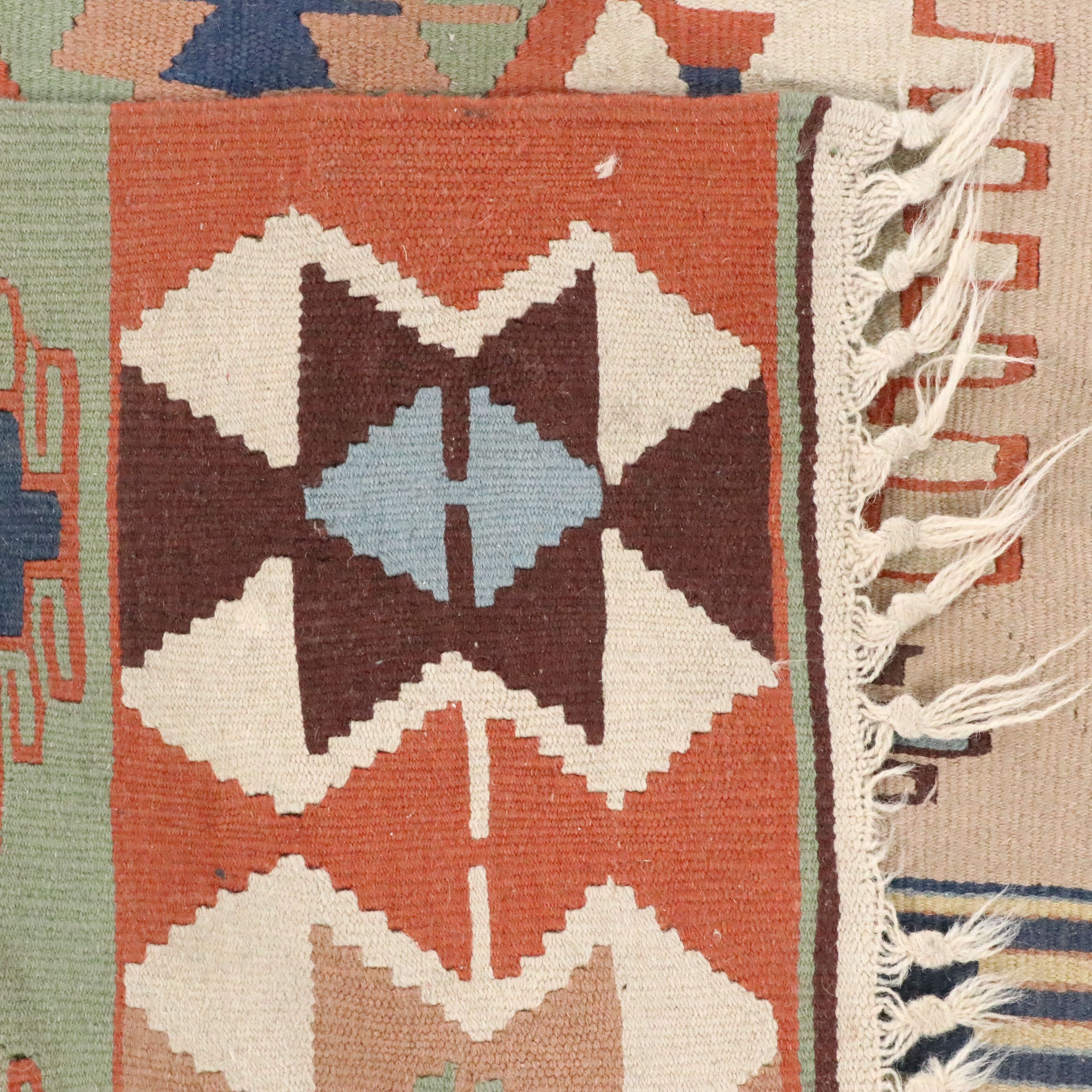 2'4 x 10' Handwoven Turkish Kilim Carpet Runner