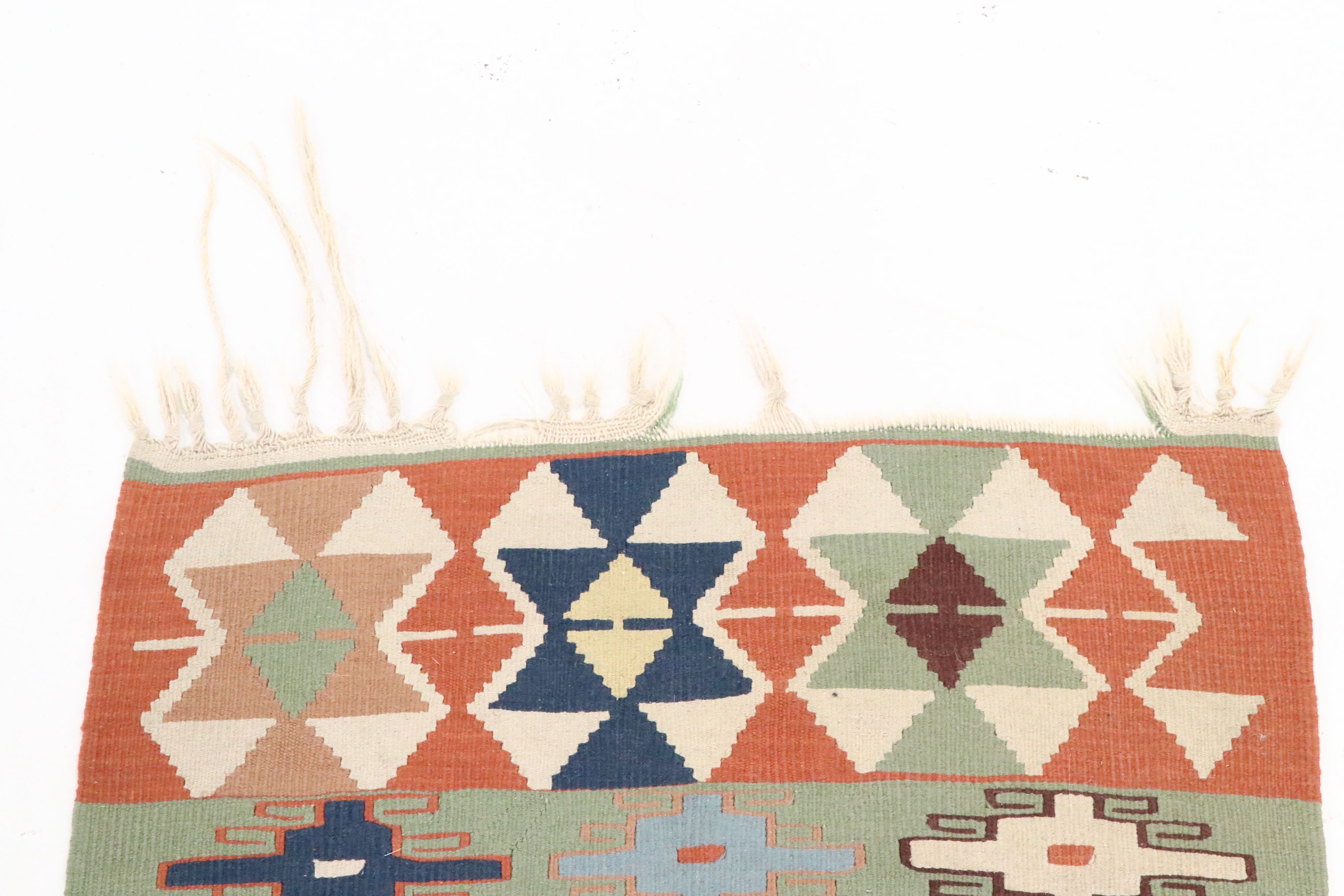 2'4 x 10' Handwoven Turkish Kilim Carpet Runner