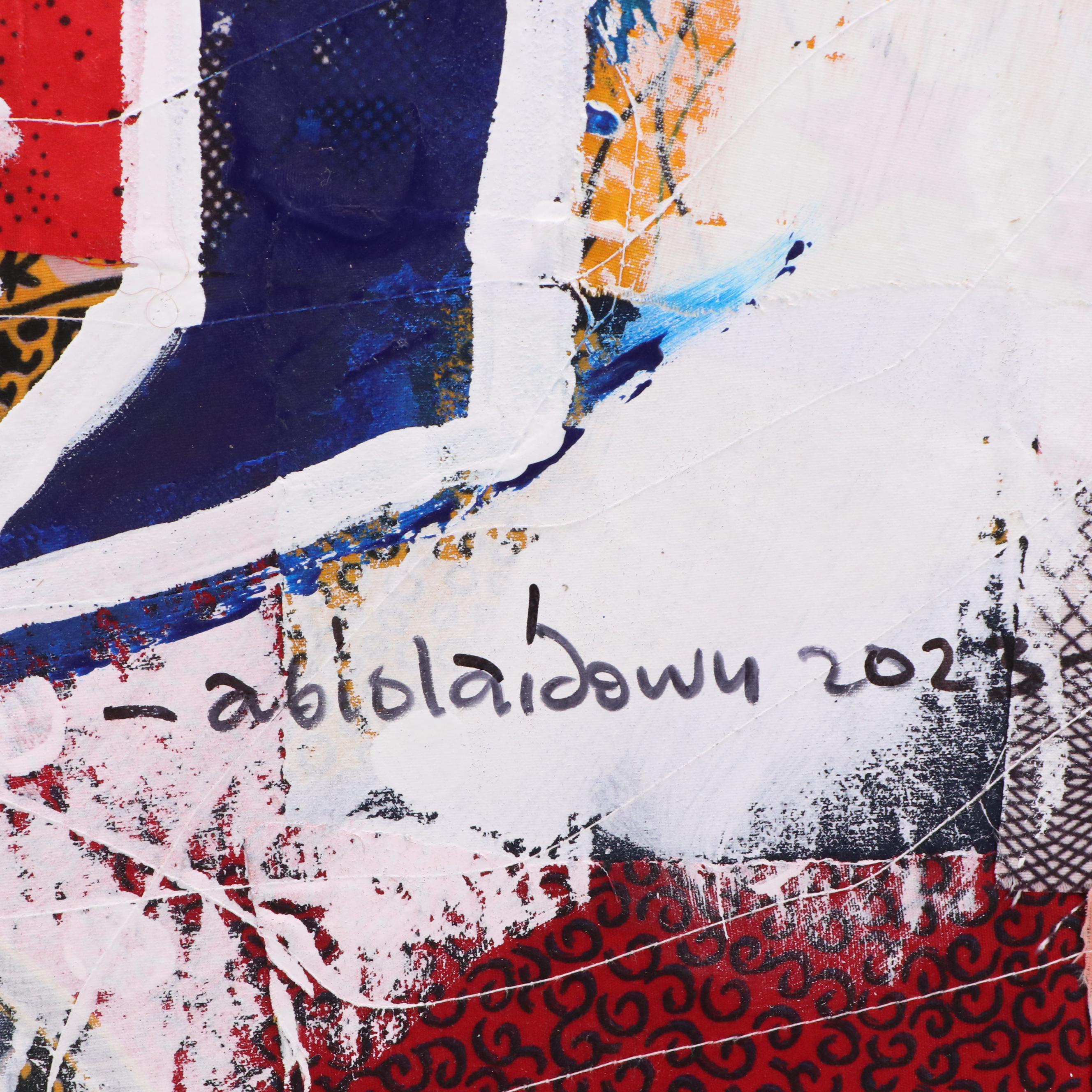 Abiola Idowu Stylized Portrait Collage "Prayers," 2023