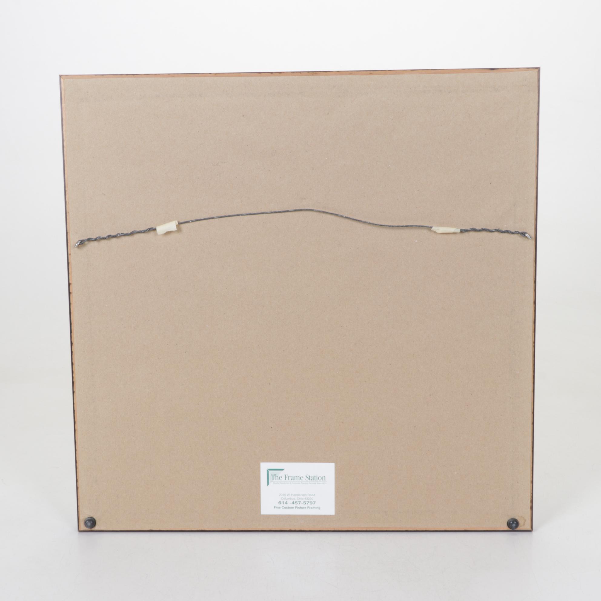 P. Buckley Moss Offset Lithograph "Golden Love," 1995