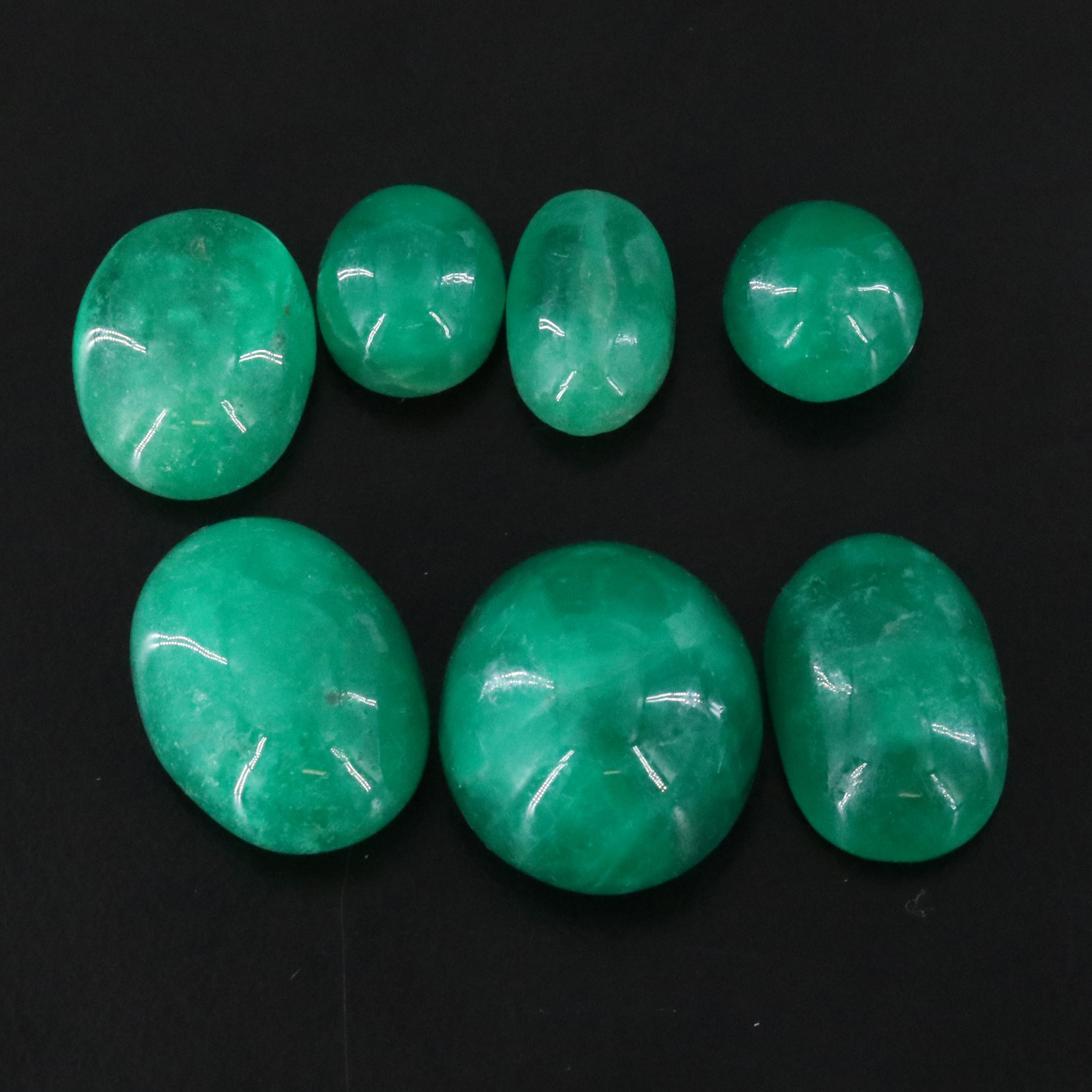 Loose 57.95 CTW Emeralds