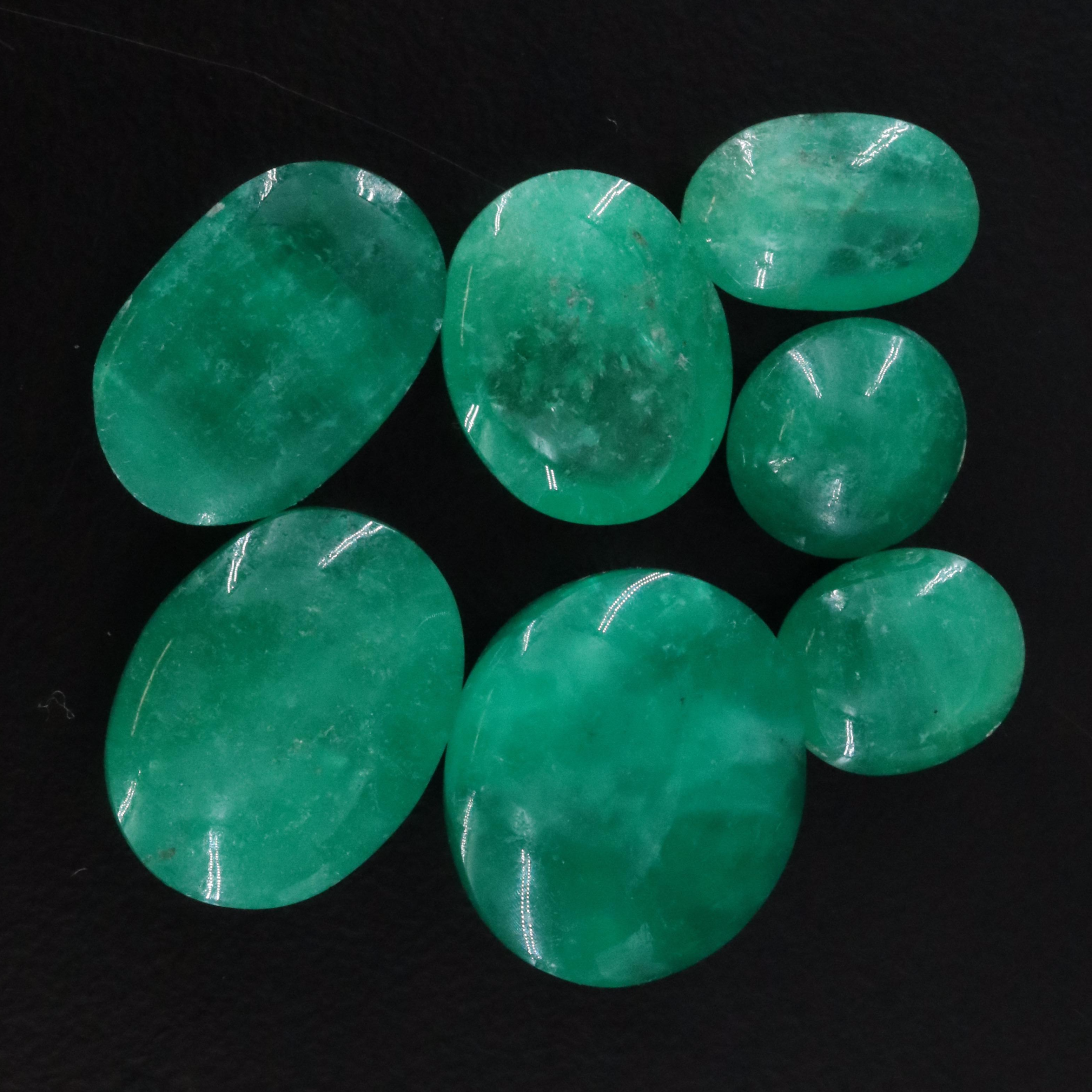 Loose 57.95 CTW Emeralds