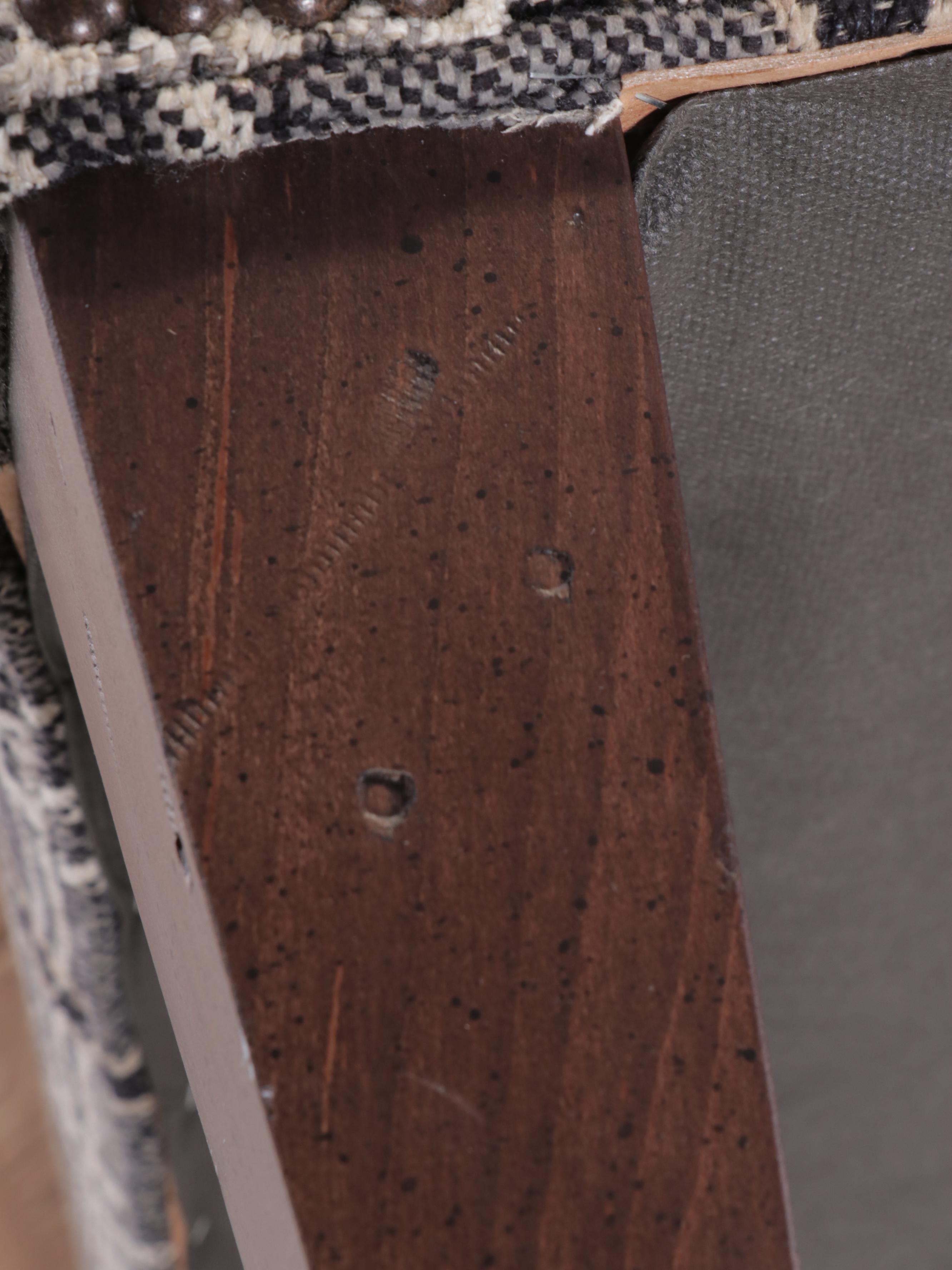 Smith Brothers of  Berne Reclining Armchair and Ottoman, Late 20th Century