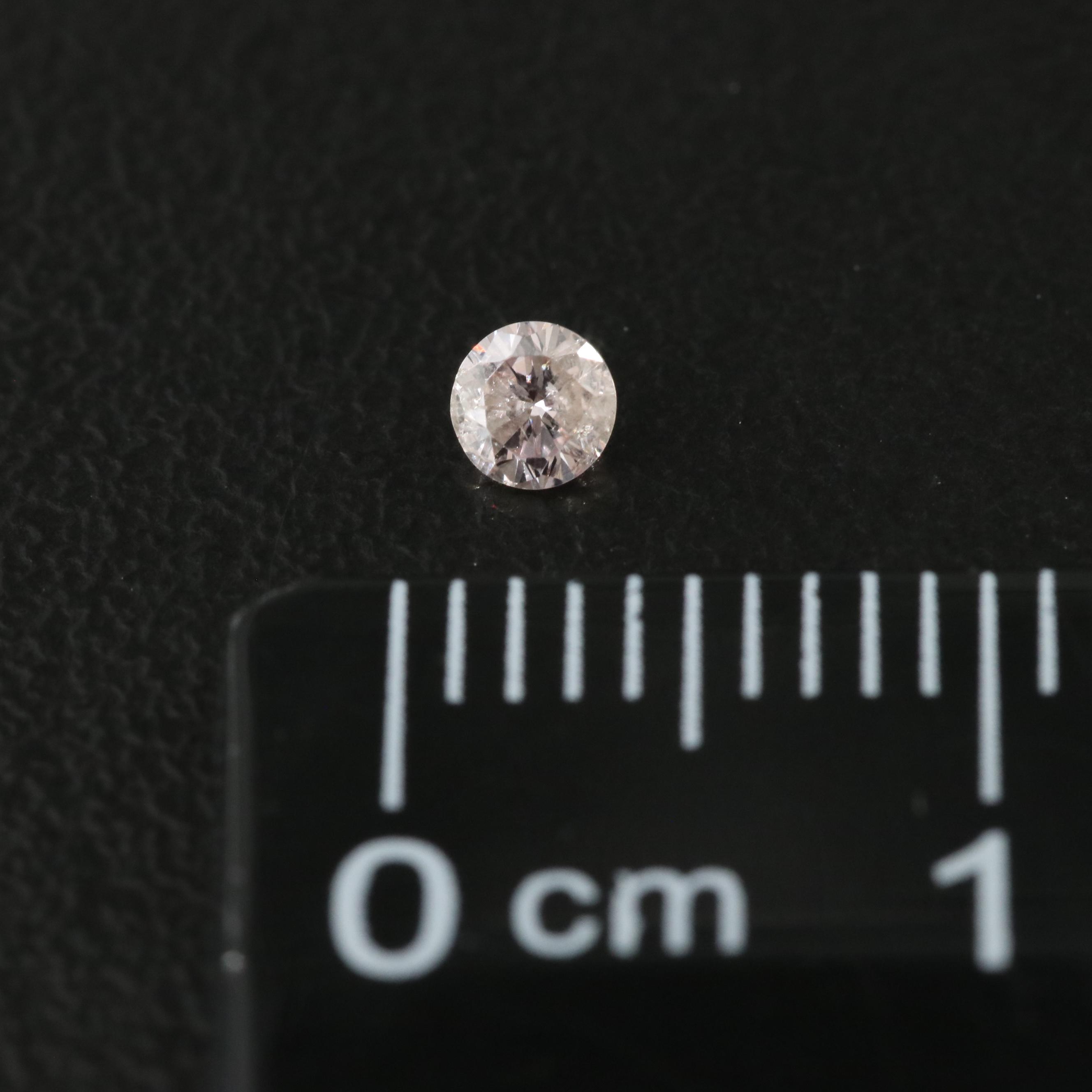 Loose 1.00 CTW Diamonds Featuring Light Pink