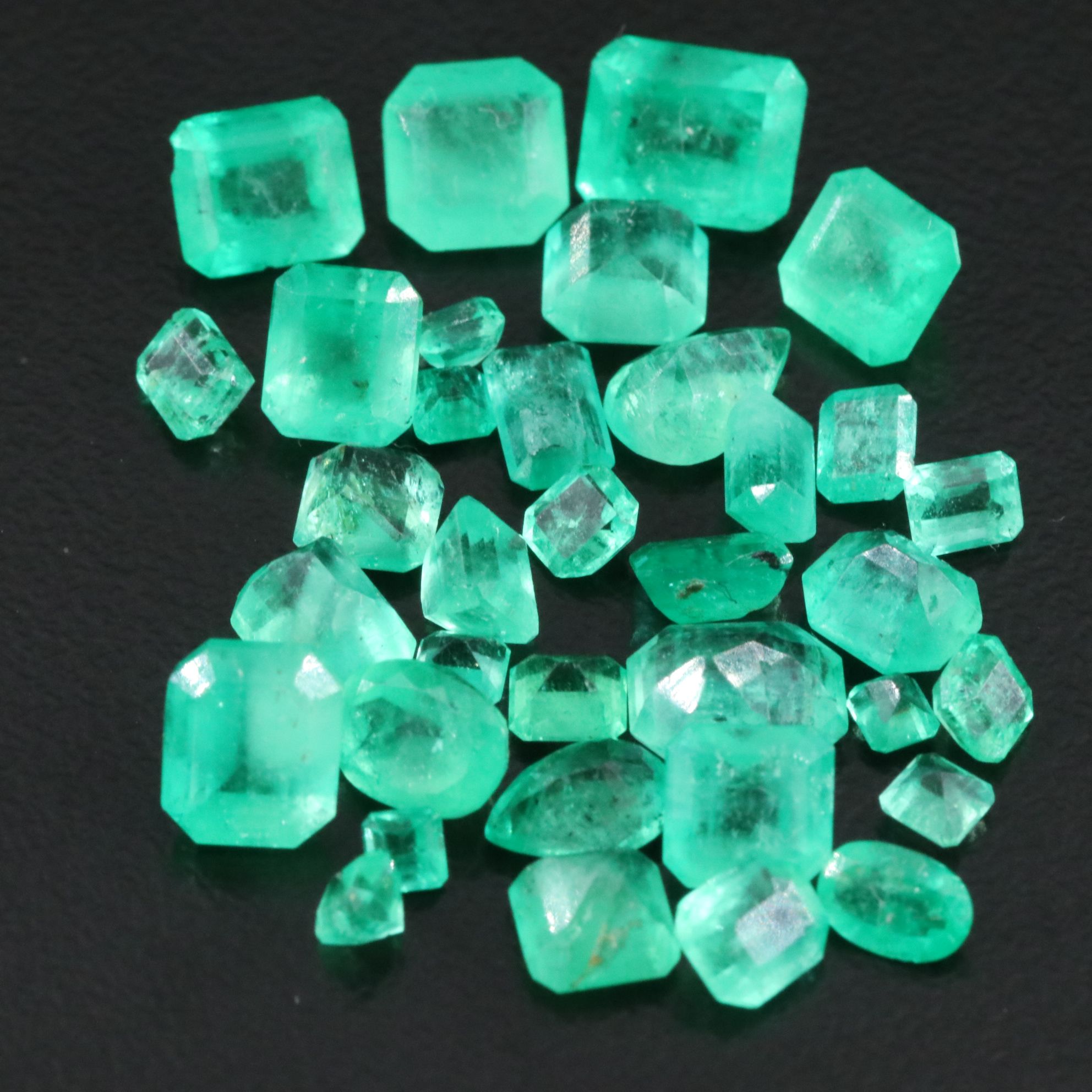 Loose 15.02 CTW Emeralds