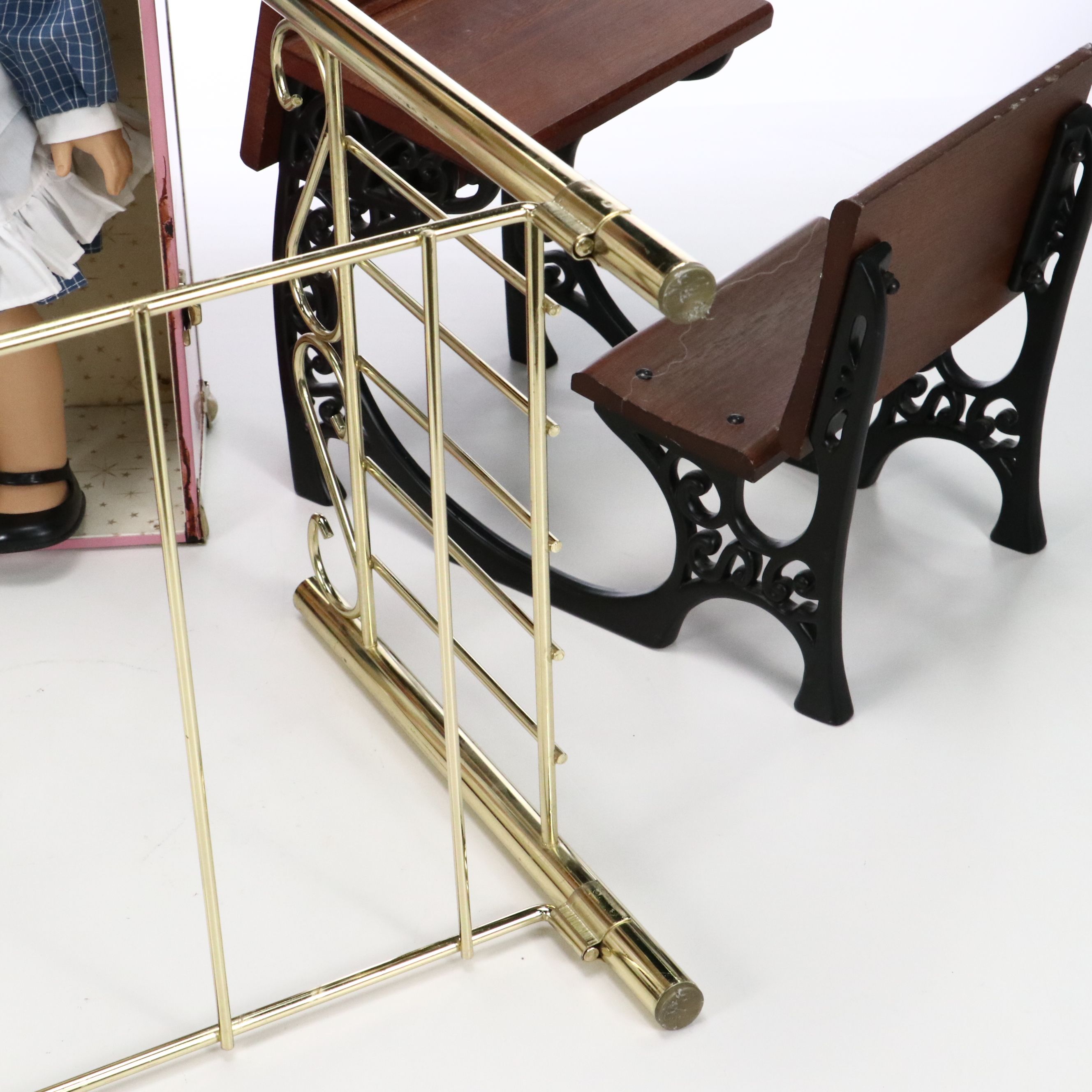 American Girl "Samantha" with Chest, Clothing and Furniture