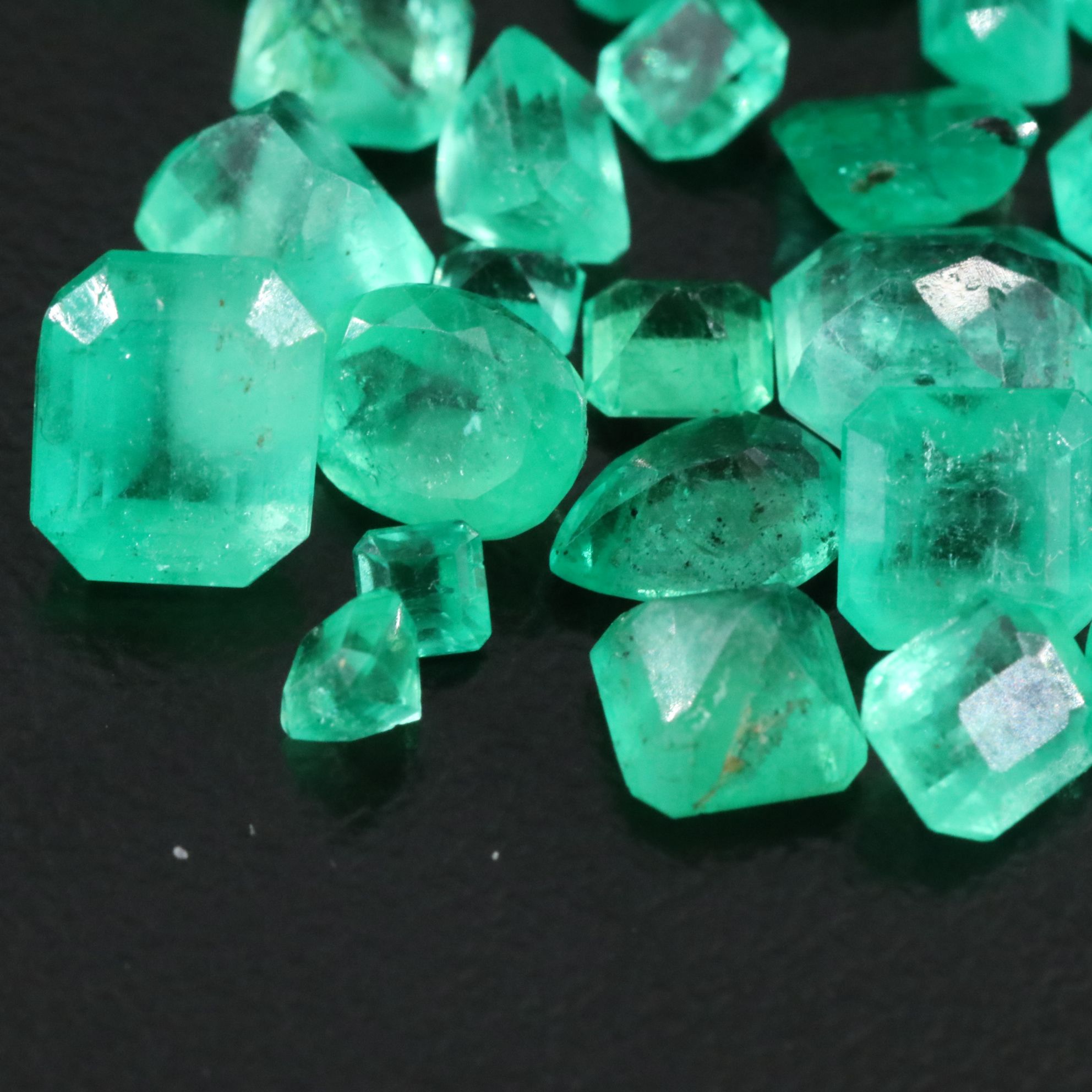 Loose 15.02 CTW Emeralds