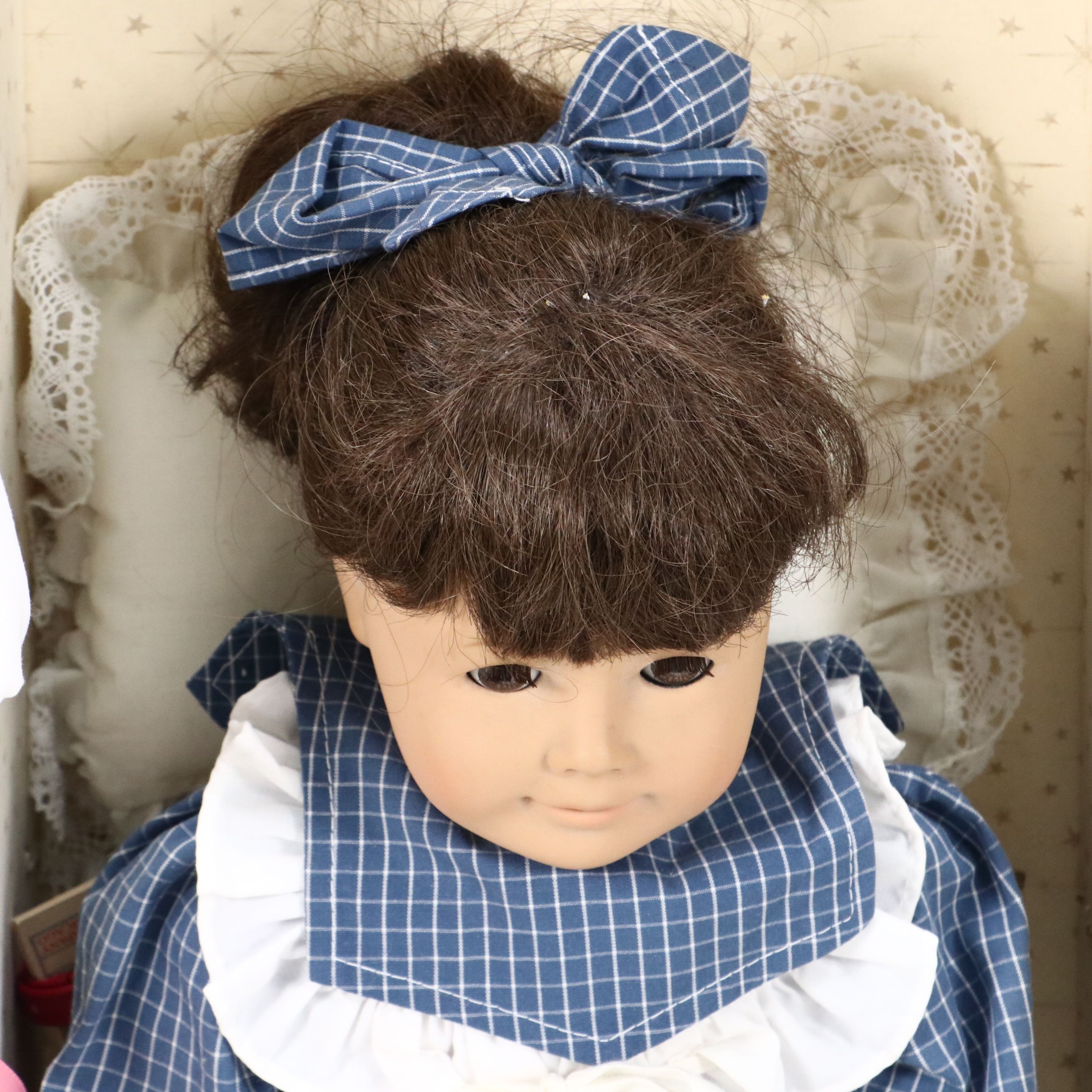 American Girl "Samantha" with Chest, Clothing and Furniture