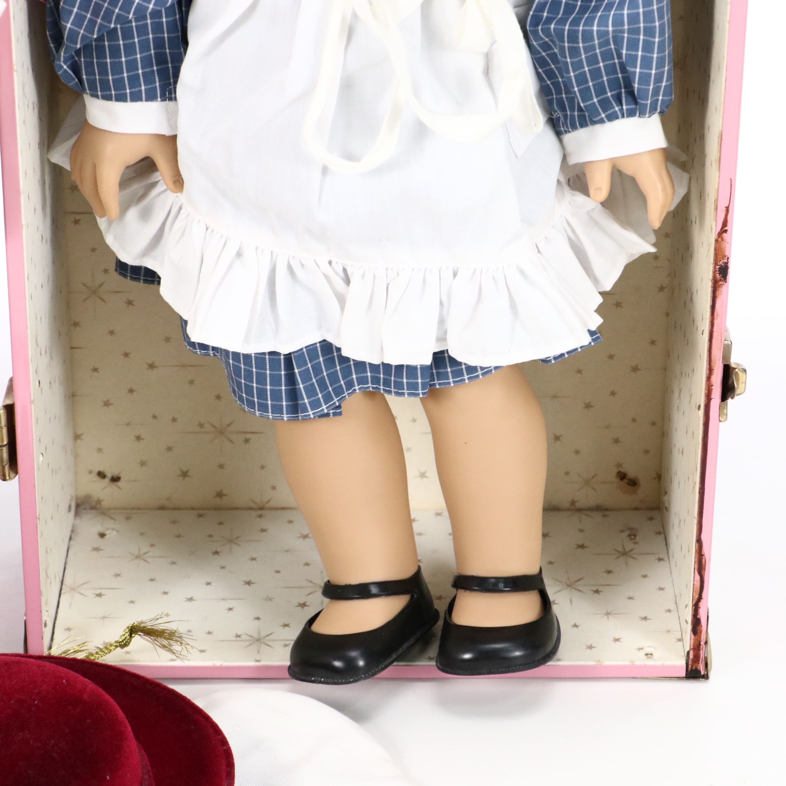 American Girl "Samantha" with Chest, Clothing and Furniture