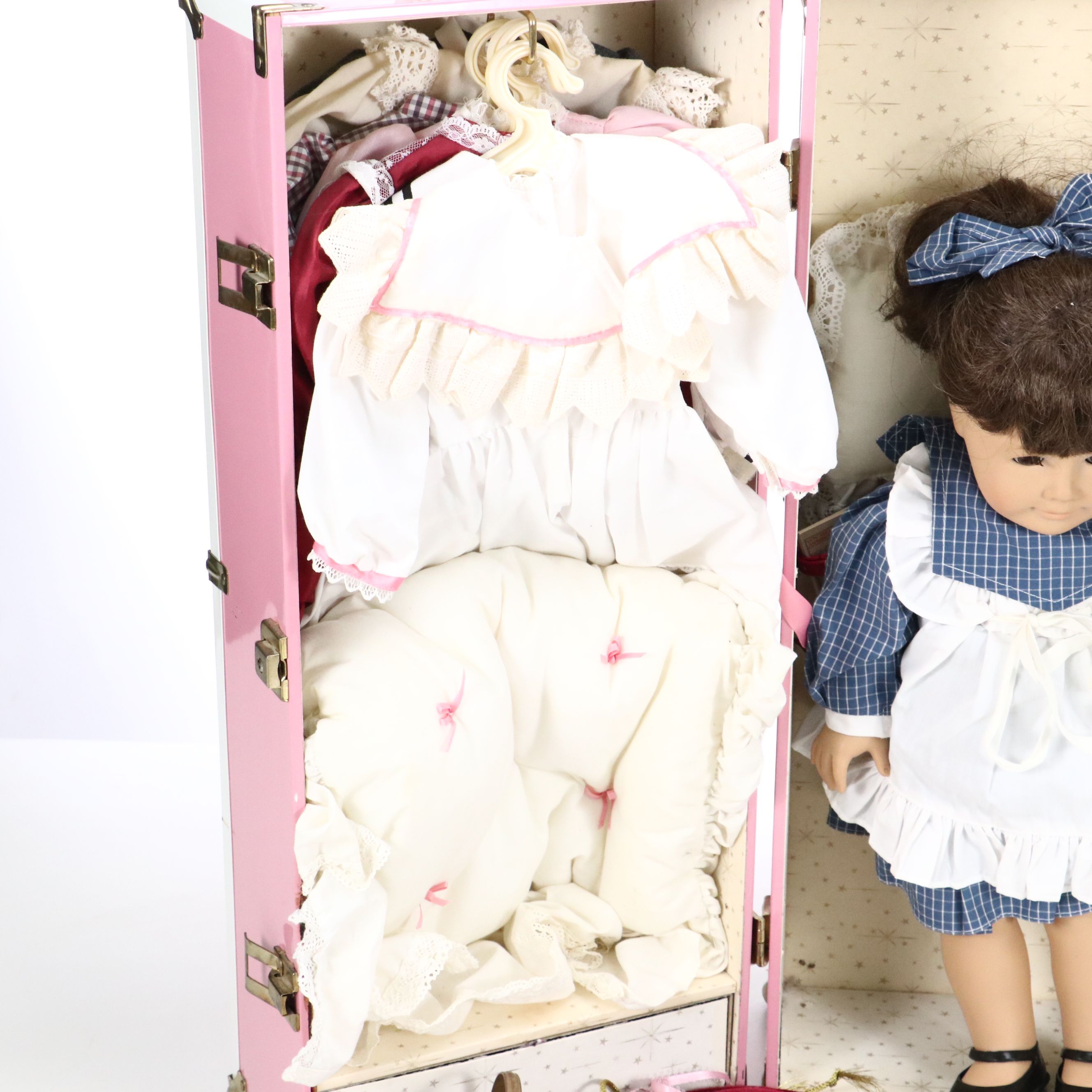 American Girl "Samantha" with Chest, Clothing and Furniture