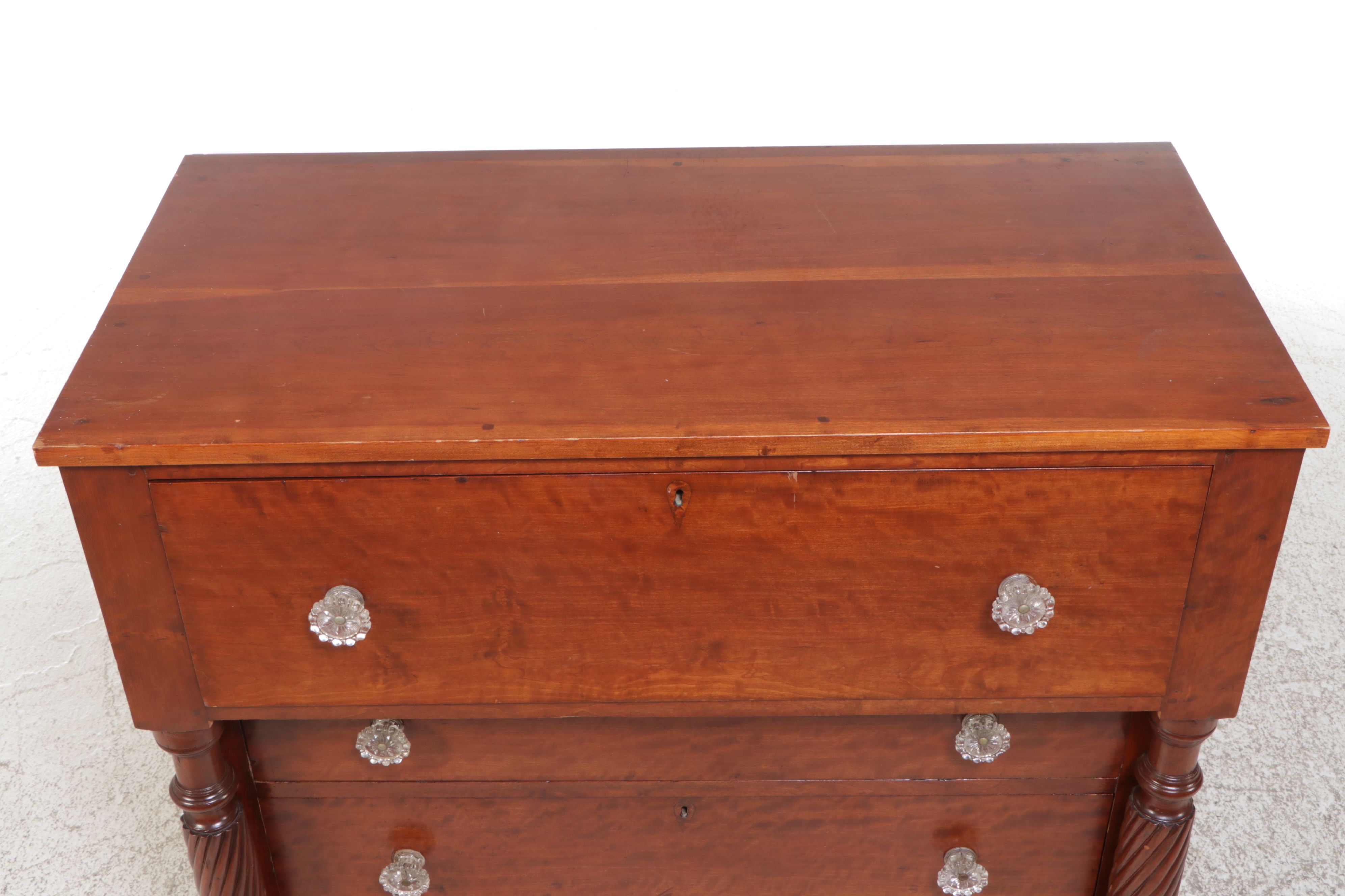Empire Style Mahogany Chest of Drawers