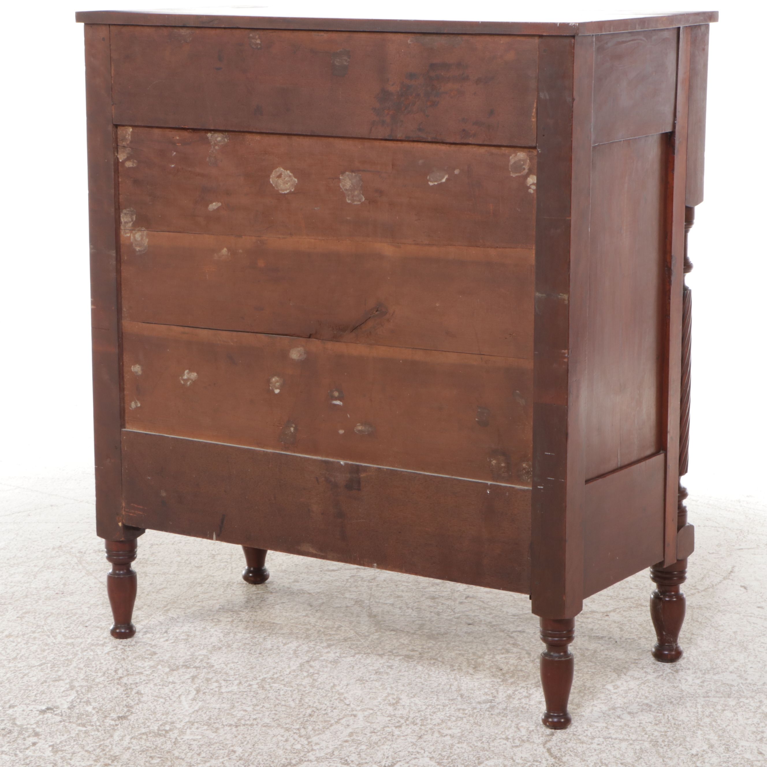 Empire Style Mahogany Chest of Drawers