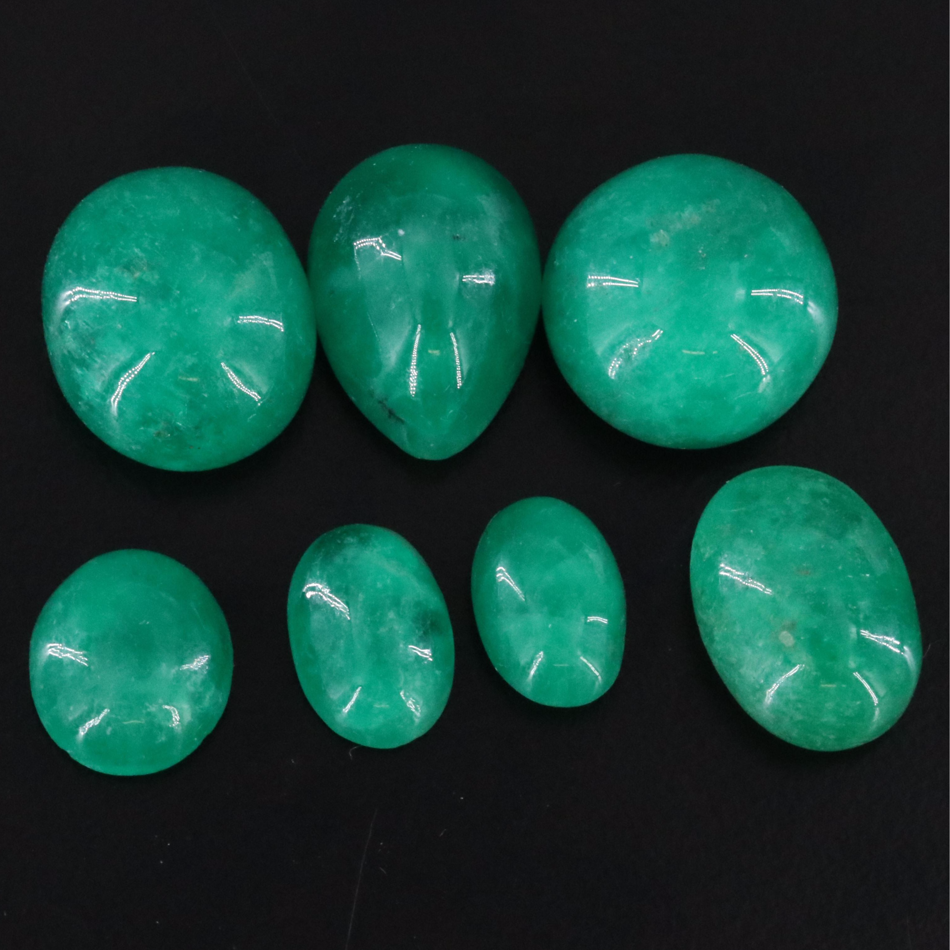Loose 58.41 CTW Emeralds
