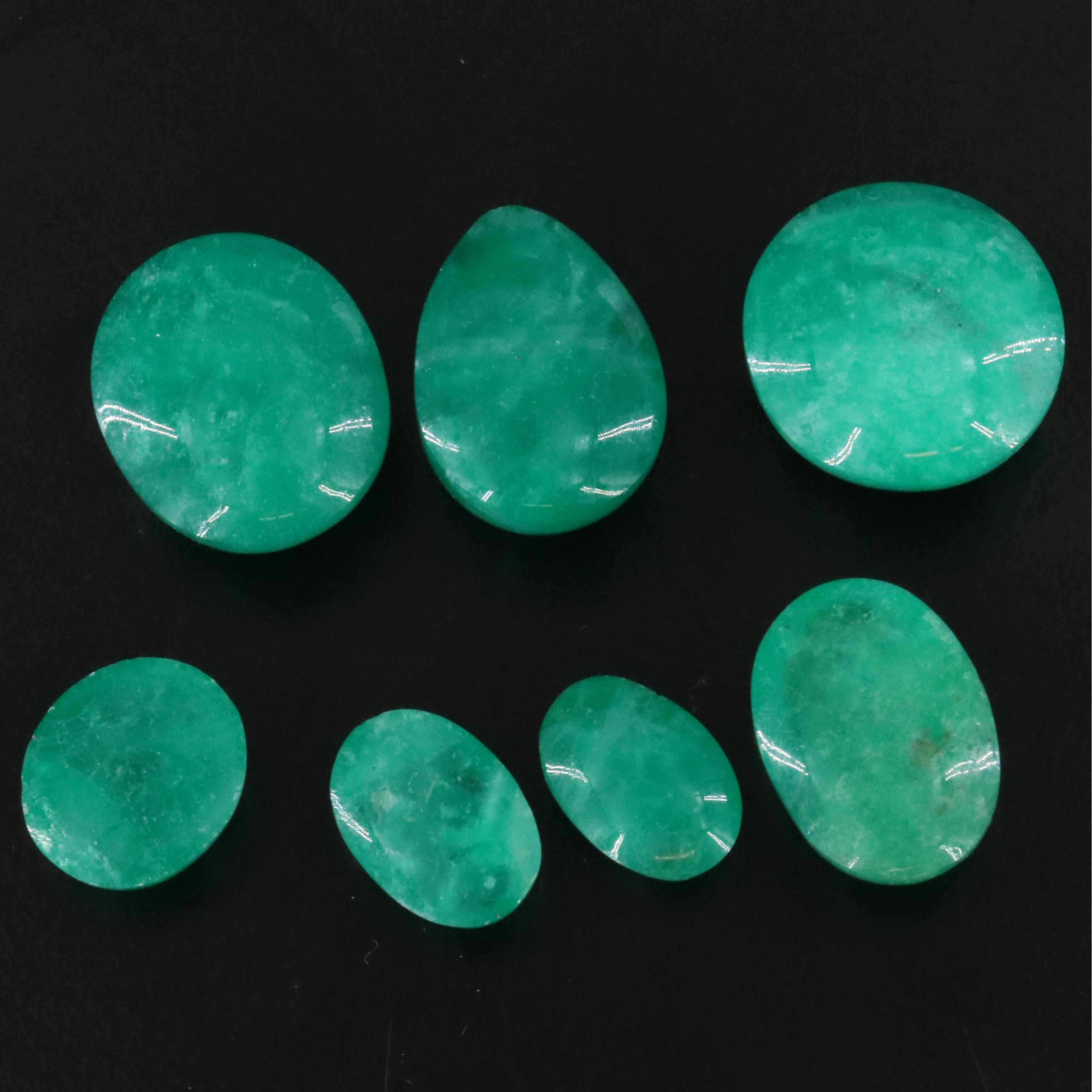 Loose 58.41 CTW Emeralds